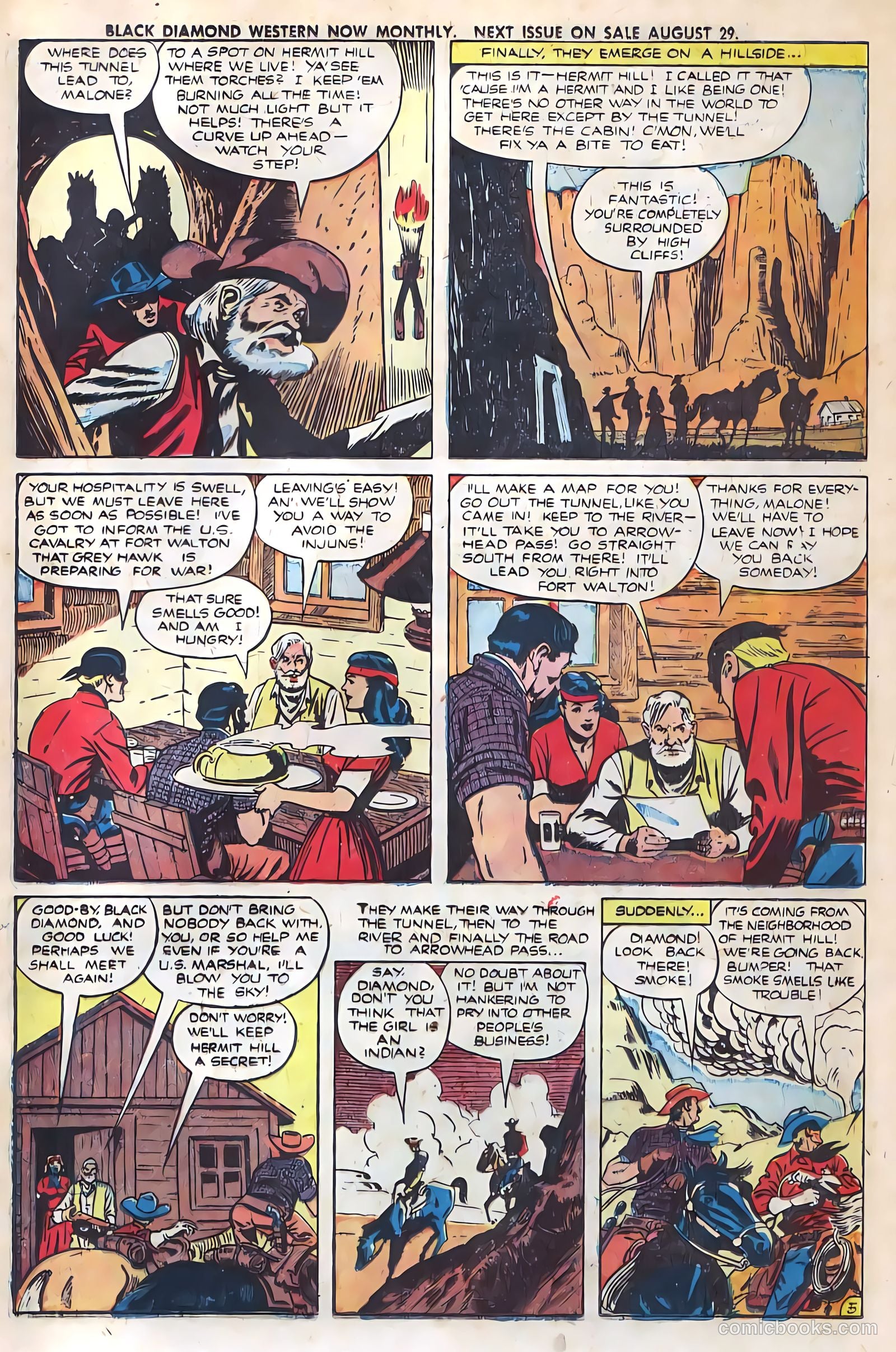 Black Diamond Western #27 (1949) — page 37 of 53