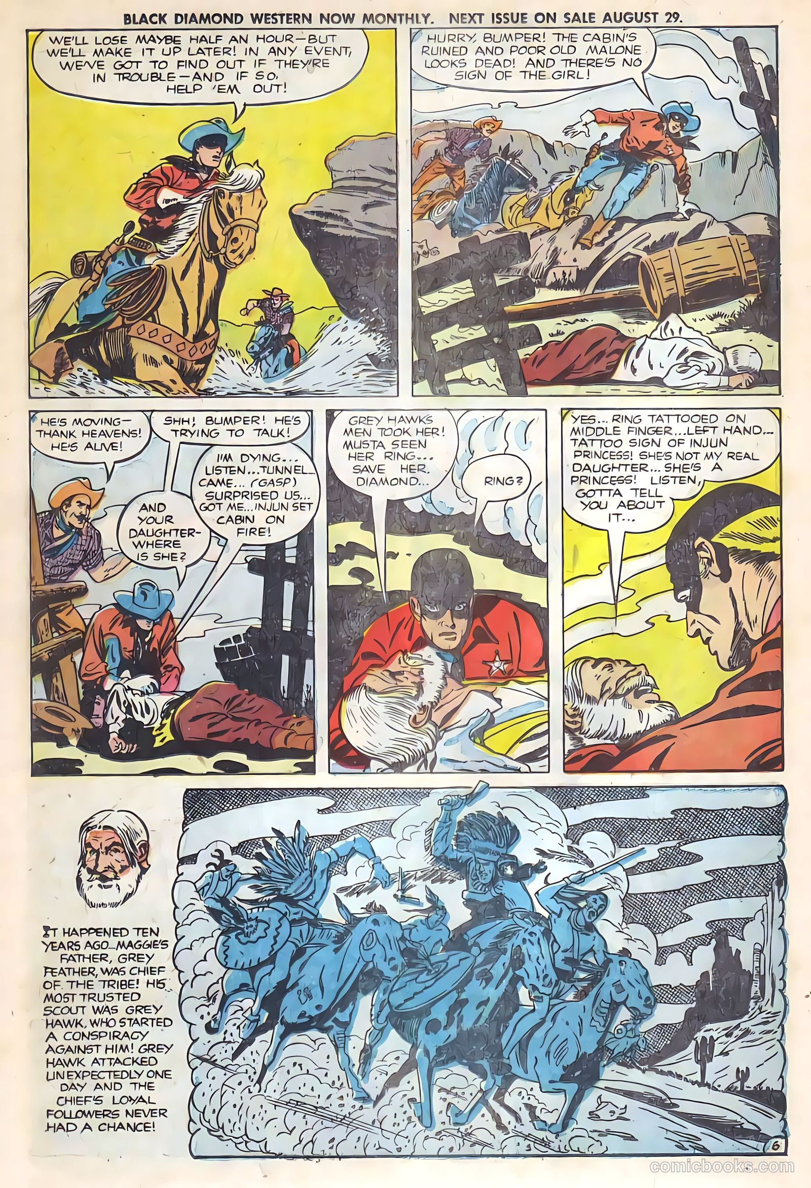 Black Diamond Western #27 (1949) — page 38 of 53