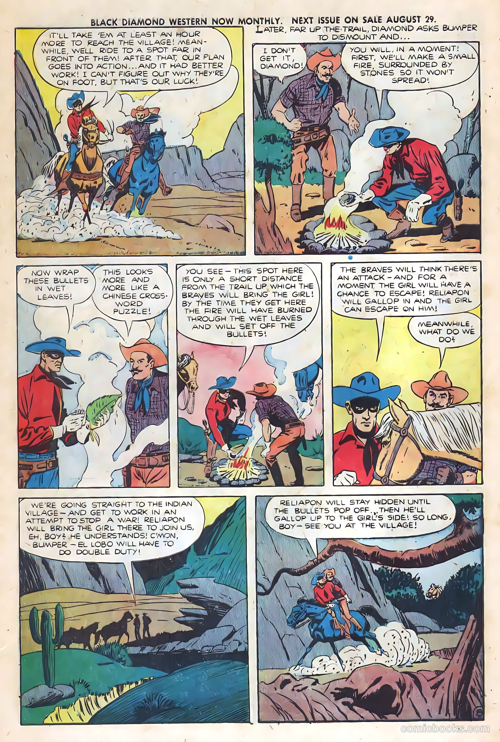 Black Diamond Western #27 (1949) — page 40 of 53