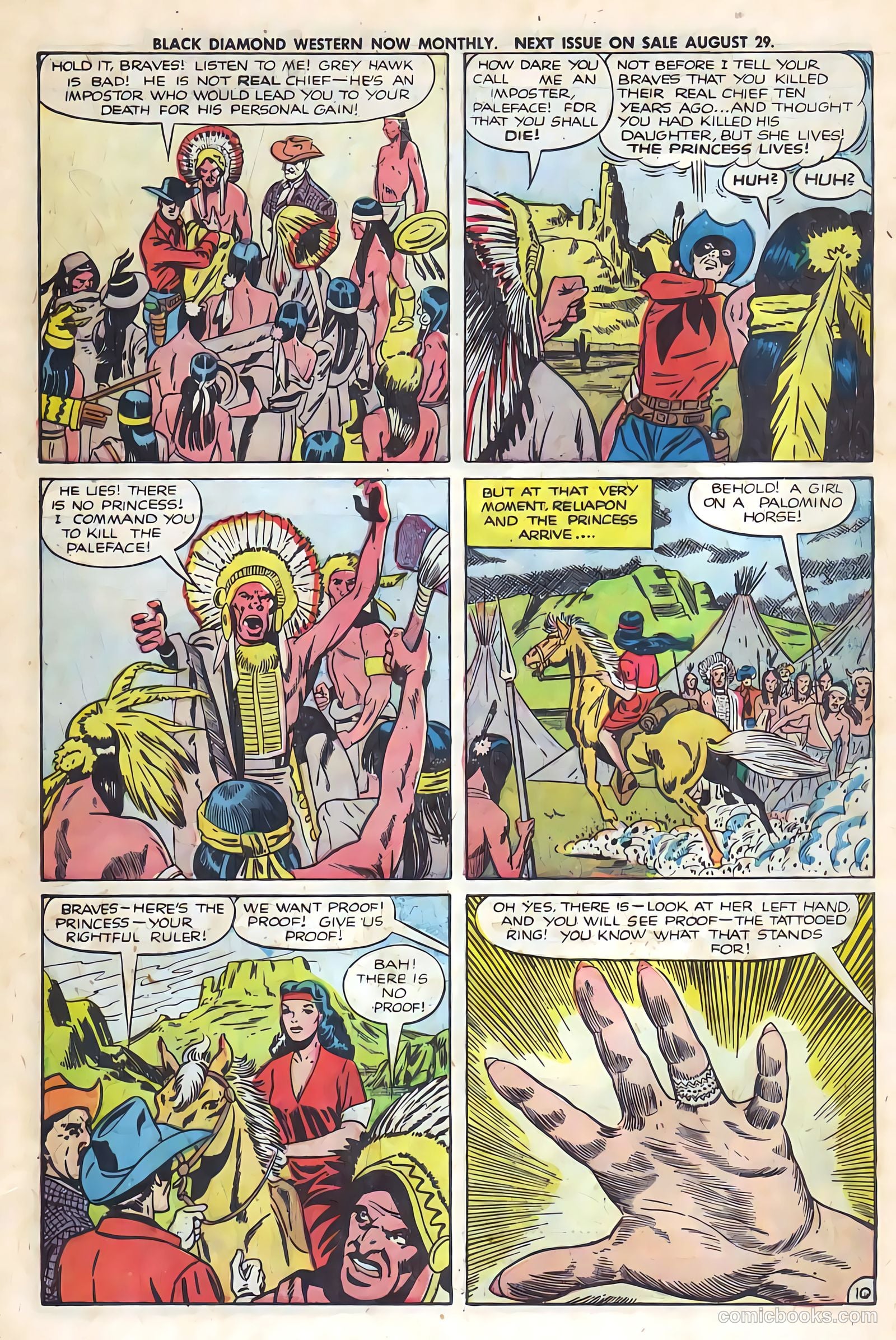 Black Diamond Western #27 (1949) — page 42 of 53
