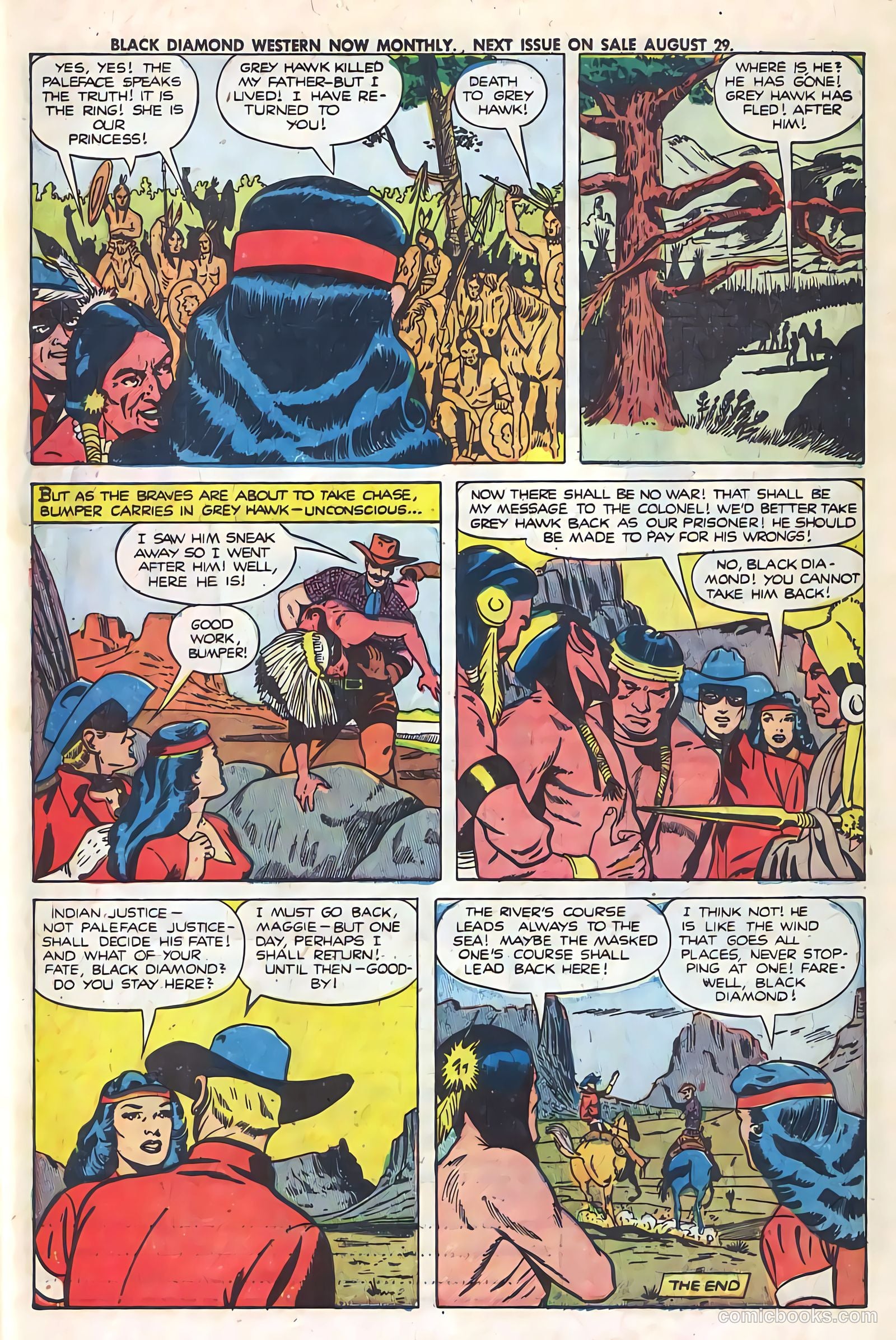 Black Diamond Western #27 (1949) — page 43 of 53