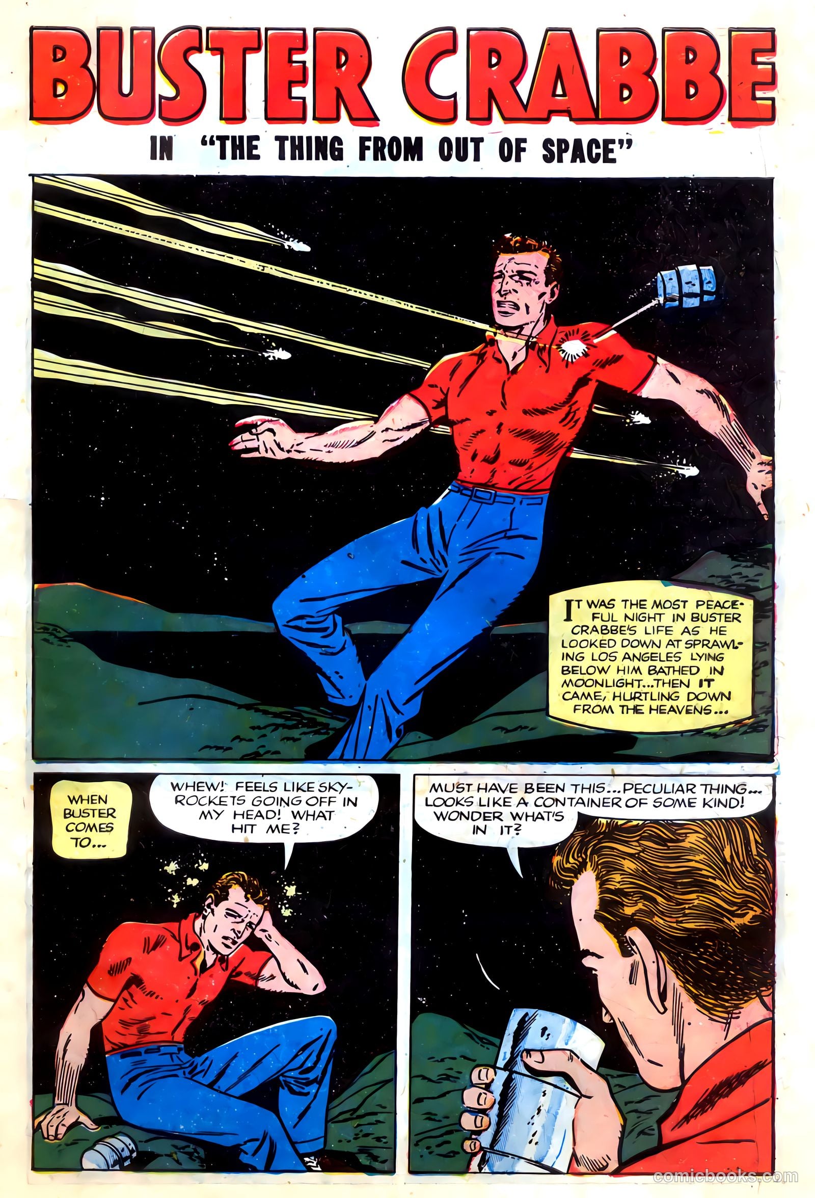 The Amazing Adventures of Buster Crabbe #4 (1955) — page 3 of 36