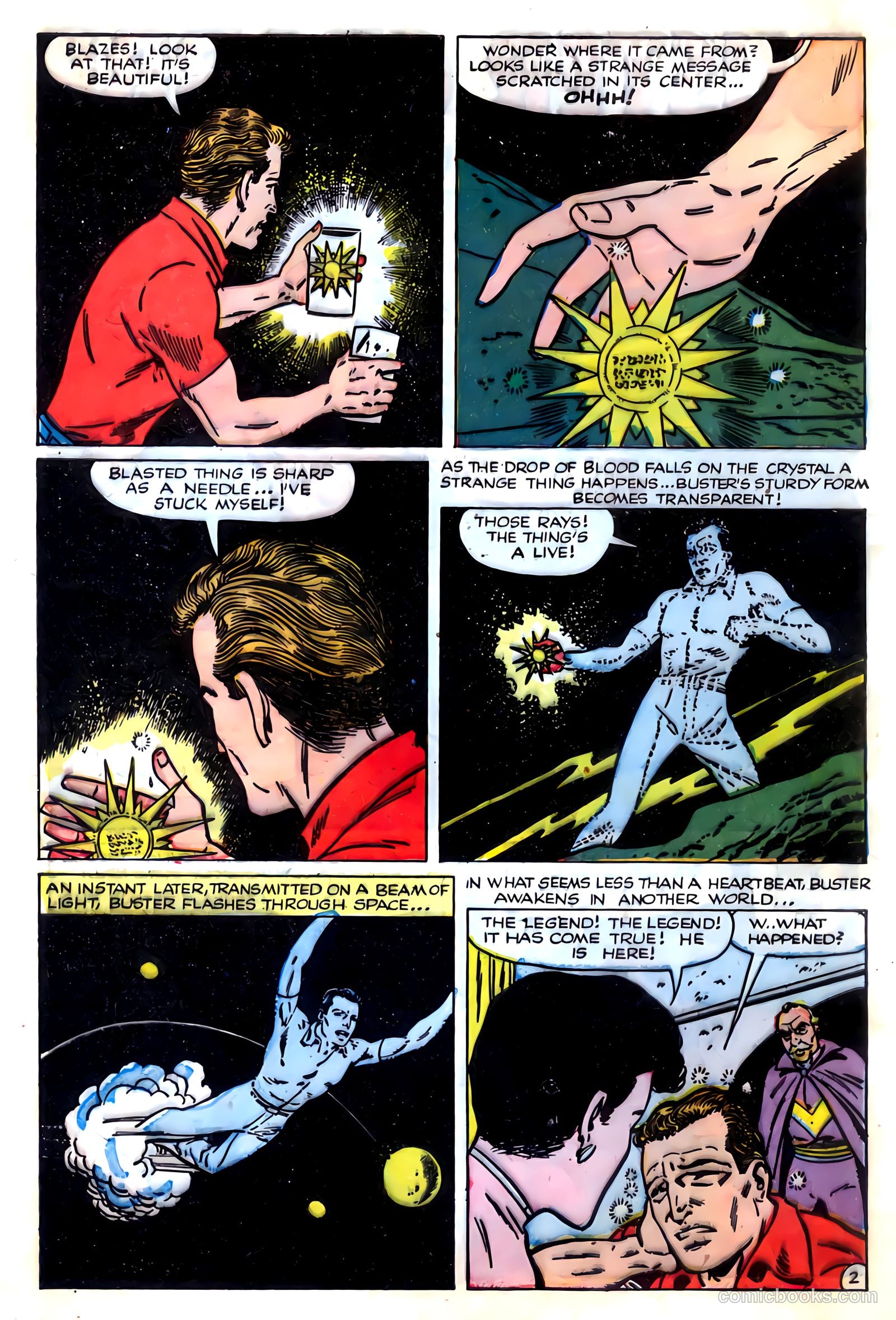 The Amazing Adventures of Buster Crabbe #4 (1955) — page 4 of 36