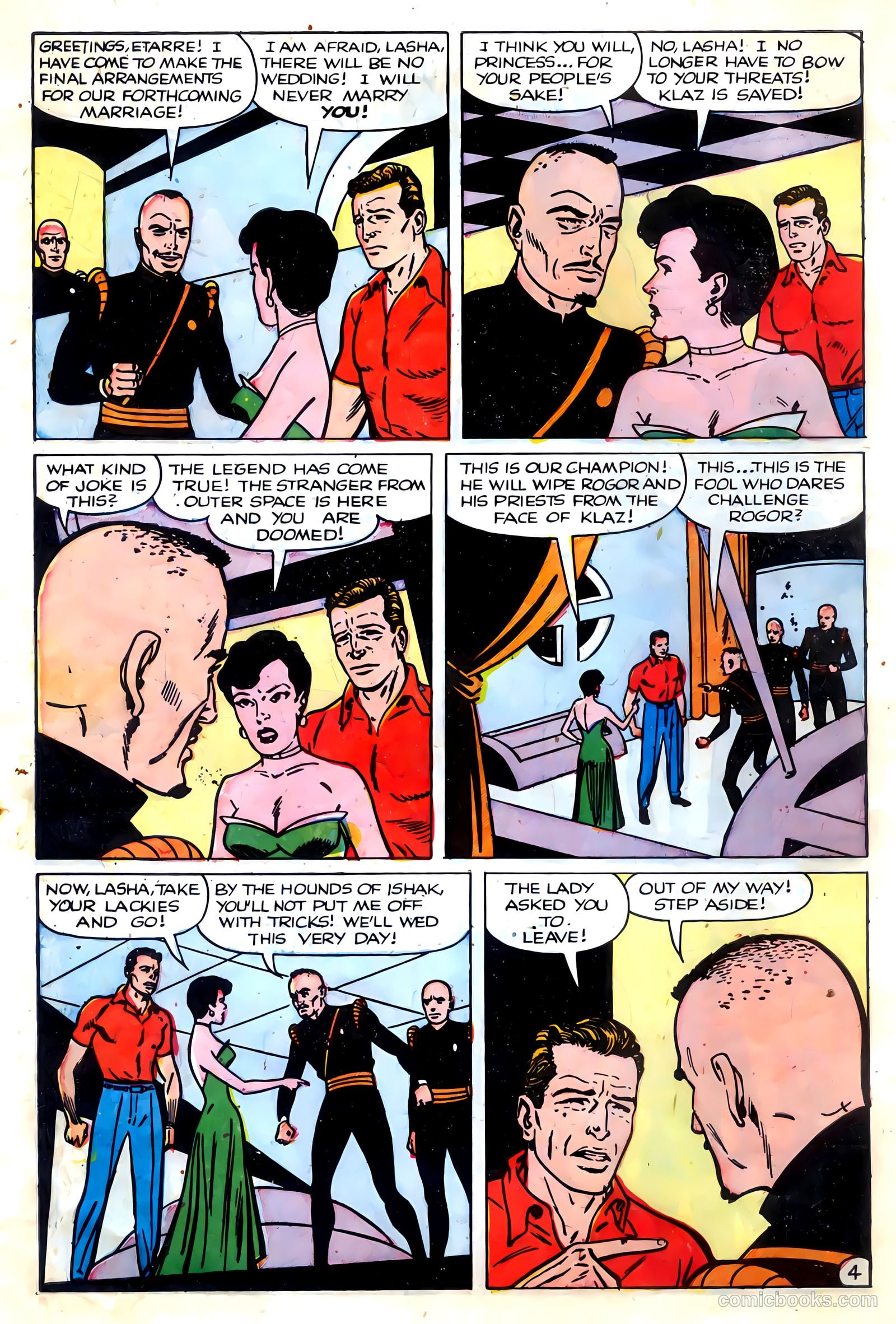 The Amazing Adventures of Buster Crabbe #4 (1955) — page 6 of 36