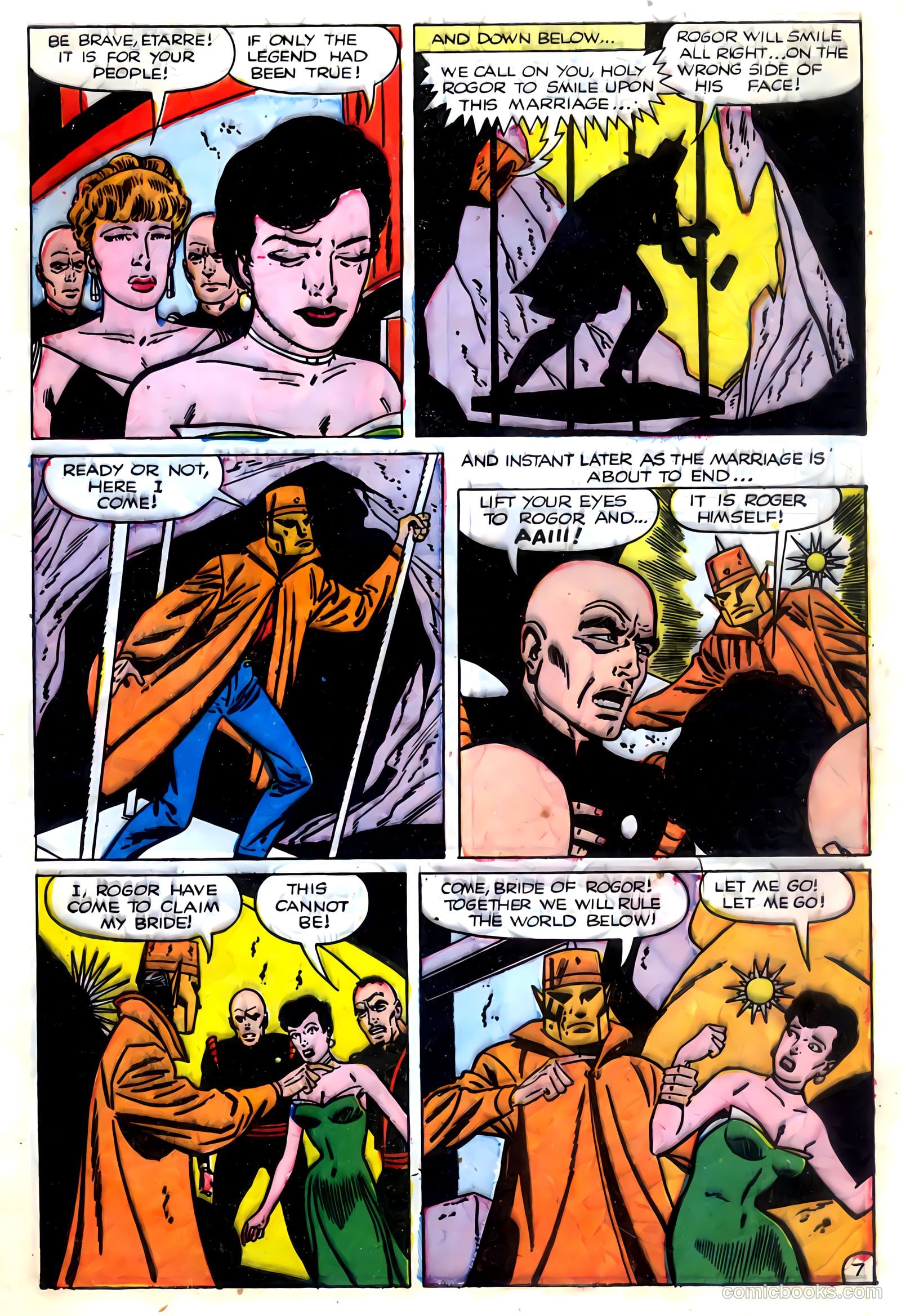 The Amazing Adventures of Buster Crabbe #4 (1955) — page 9 of 36