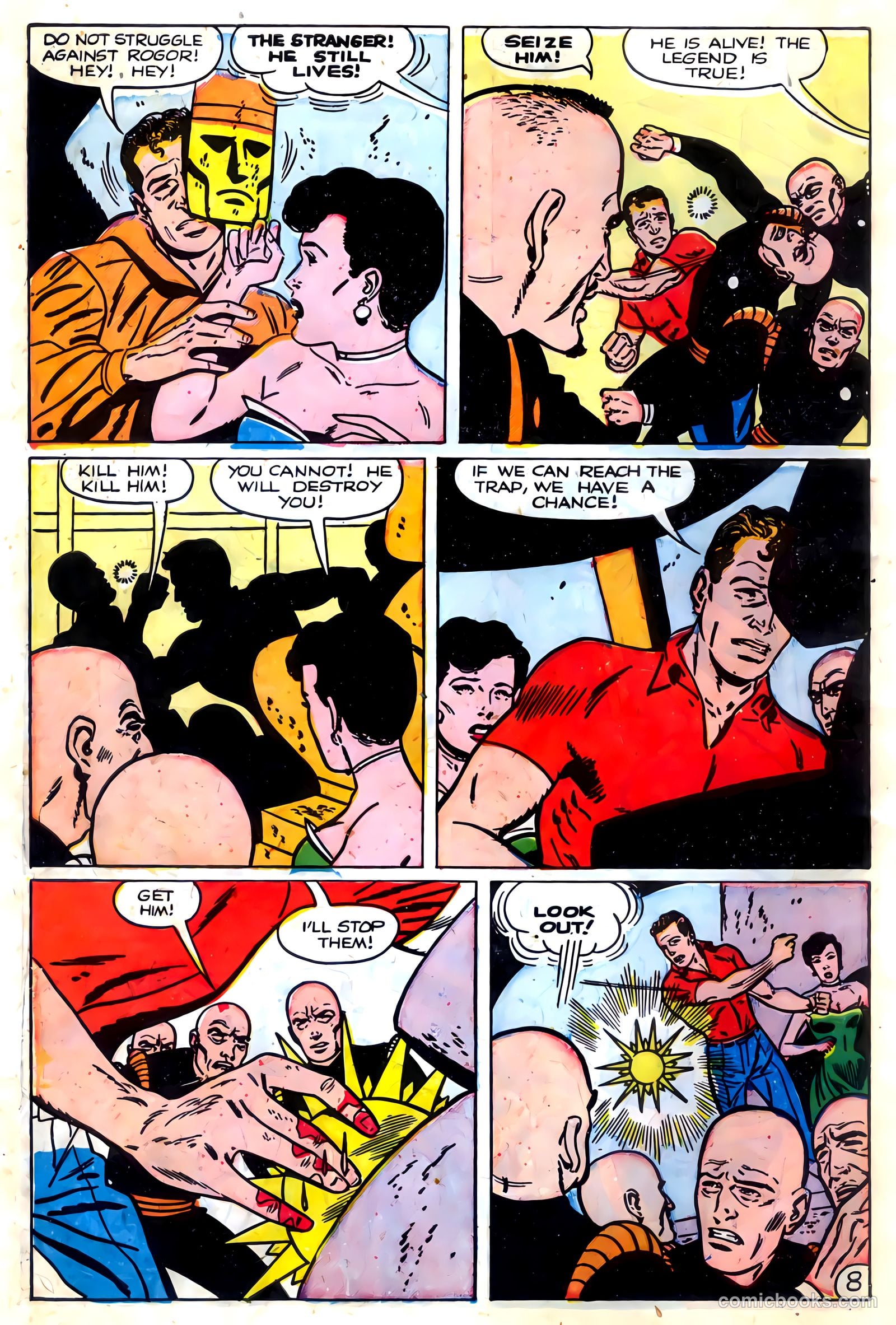 The Amazing Adventures of Buster Crabbe #4 (1955) — page 10 of 36