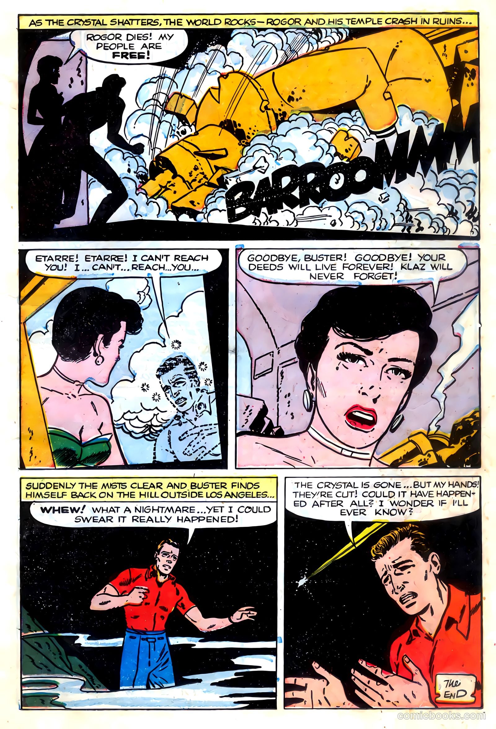 The Amazing Adventures of Buster Crabbe #4 (1955) — page 11 of 36