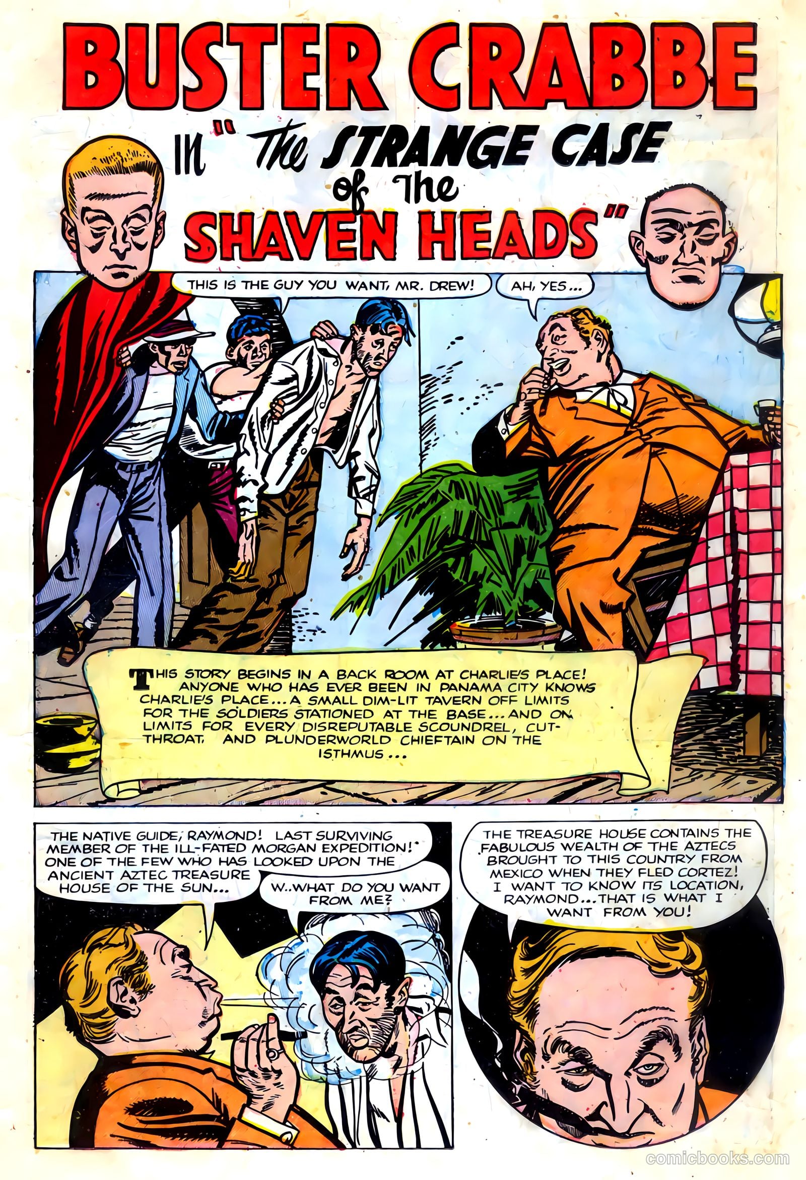The Amazing Adventures of Buster Crabbe #4 (1955) — page 15 of 36