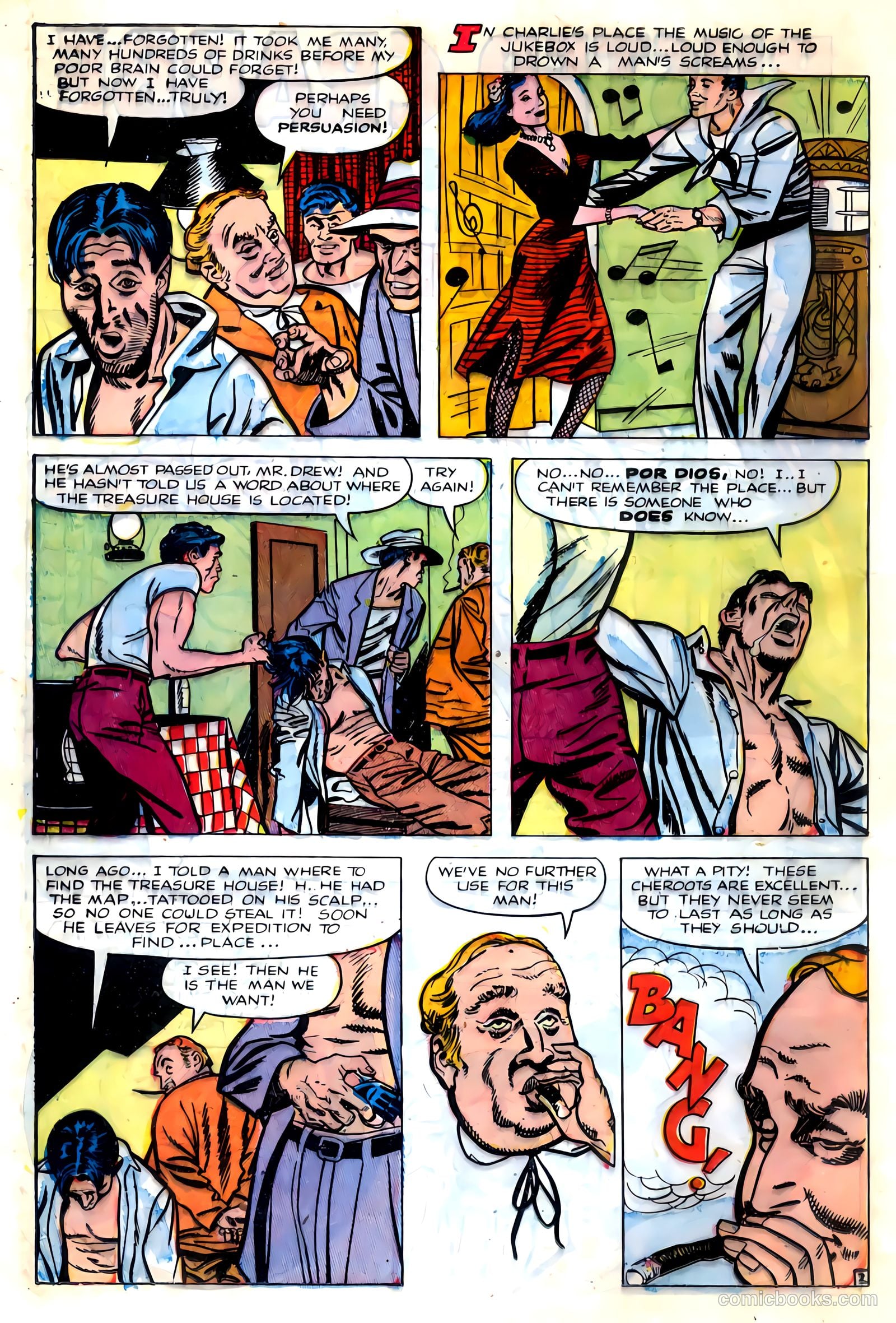 The Amazing Adventures of Buster Crabbe #4 (1955) — page 16 of 36