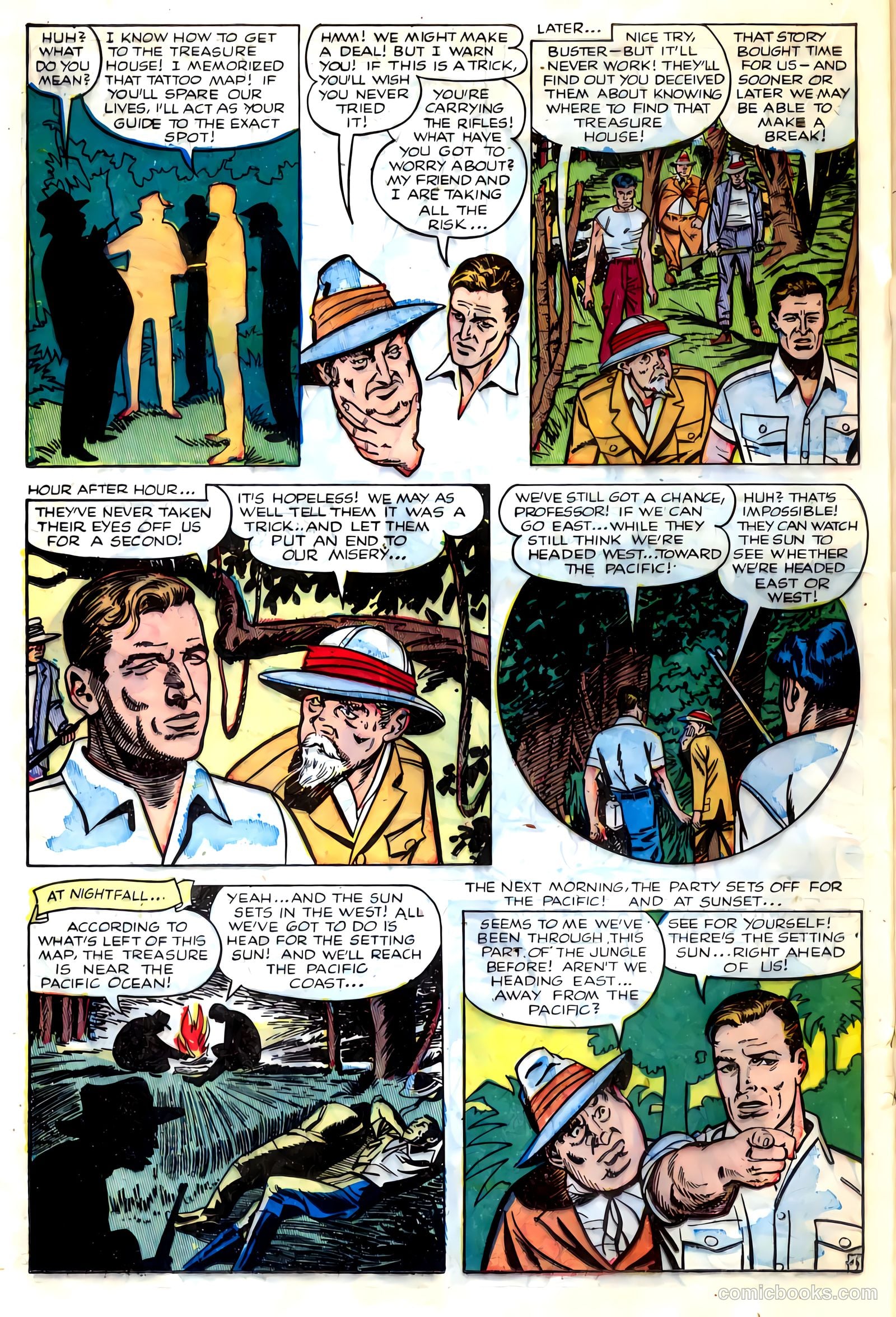The Amazing Adventures of Buster Crabbe #4 (1955) — page 20 of 36
