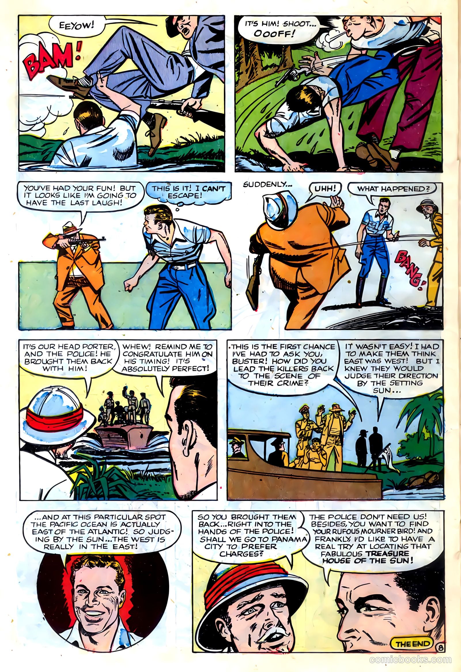 The Amazing Adventures of Buster Crabbe #4 (1955) — page 22 of 36