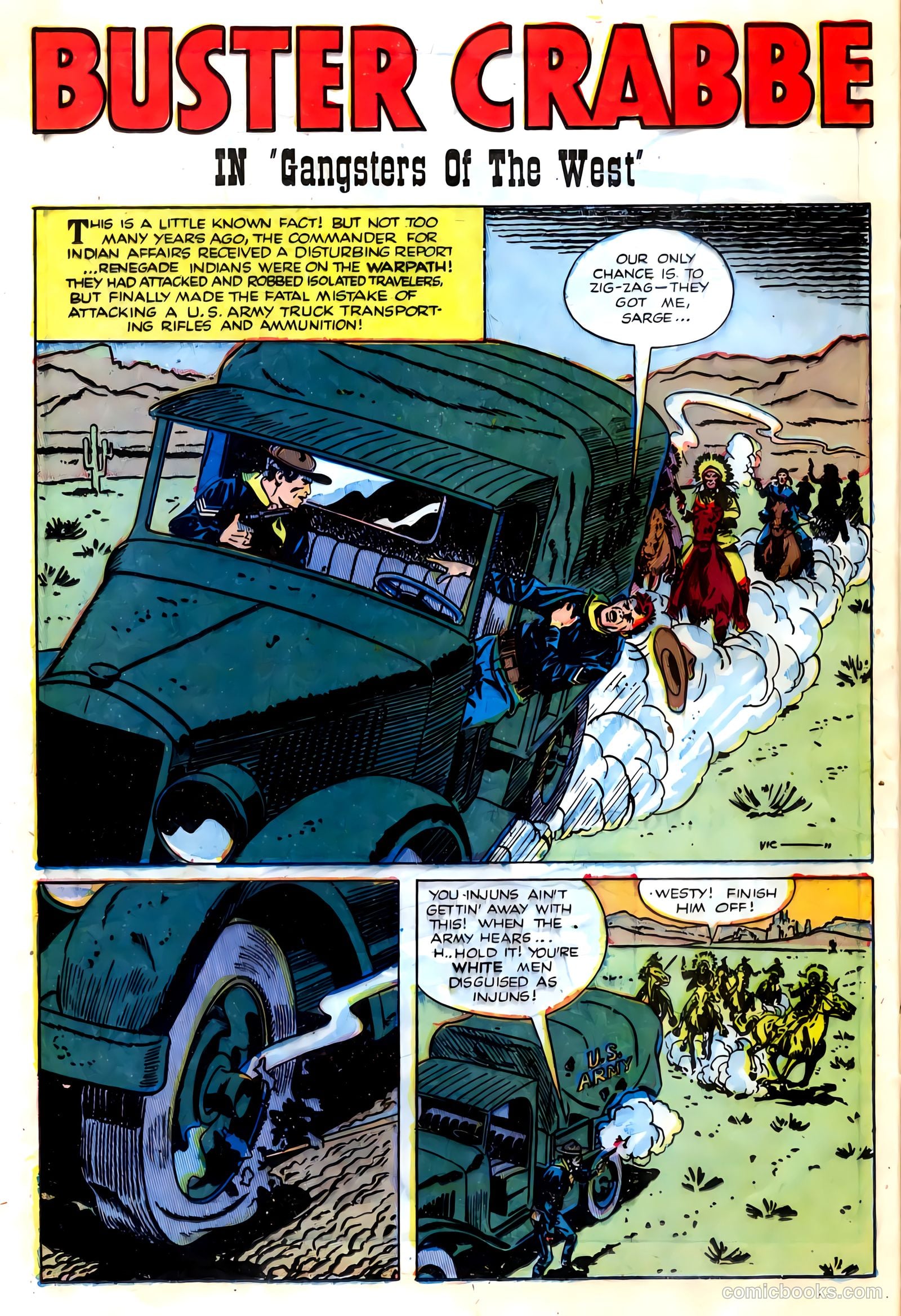 The Amazing Adventures of Buster Crabbe #4 (1955) — page 24 of 36