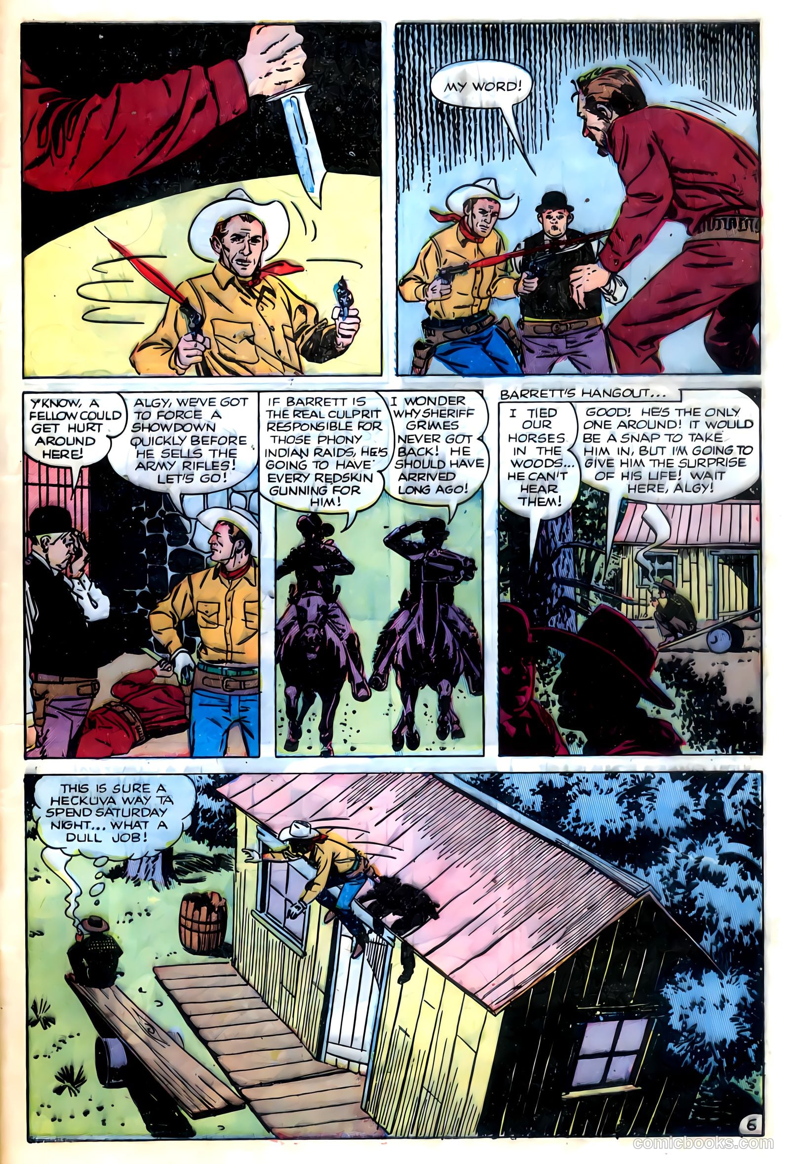 The Amazing Adventures of Buster Crabbe #4 (1955) — page 29 of 36