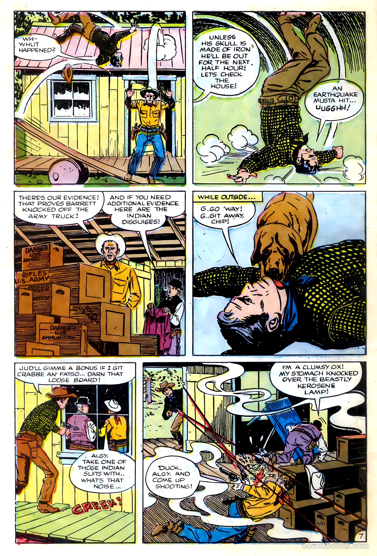 The Amazing Adventures of Buster Crabbe #4 (1955) — page 30 of 36