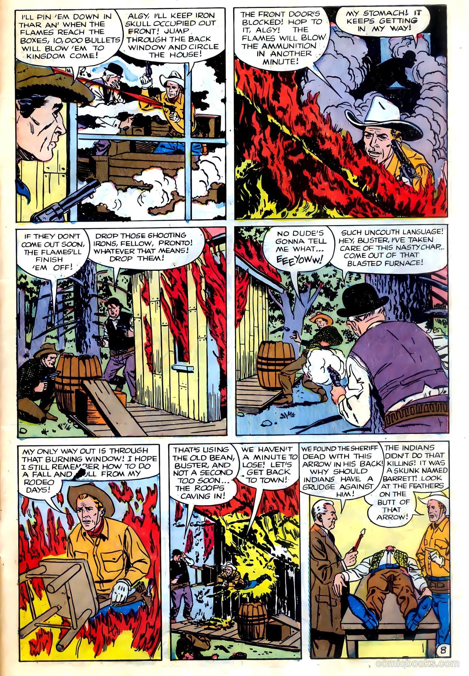 The Amazing Adventures of Buster Crabbe #4 (1955) — page 31 of 36