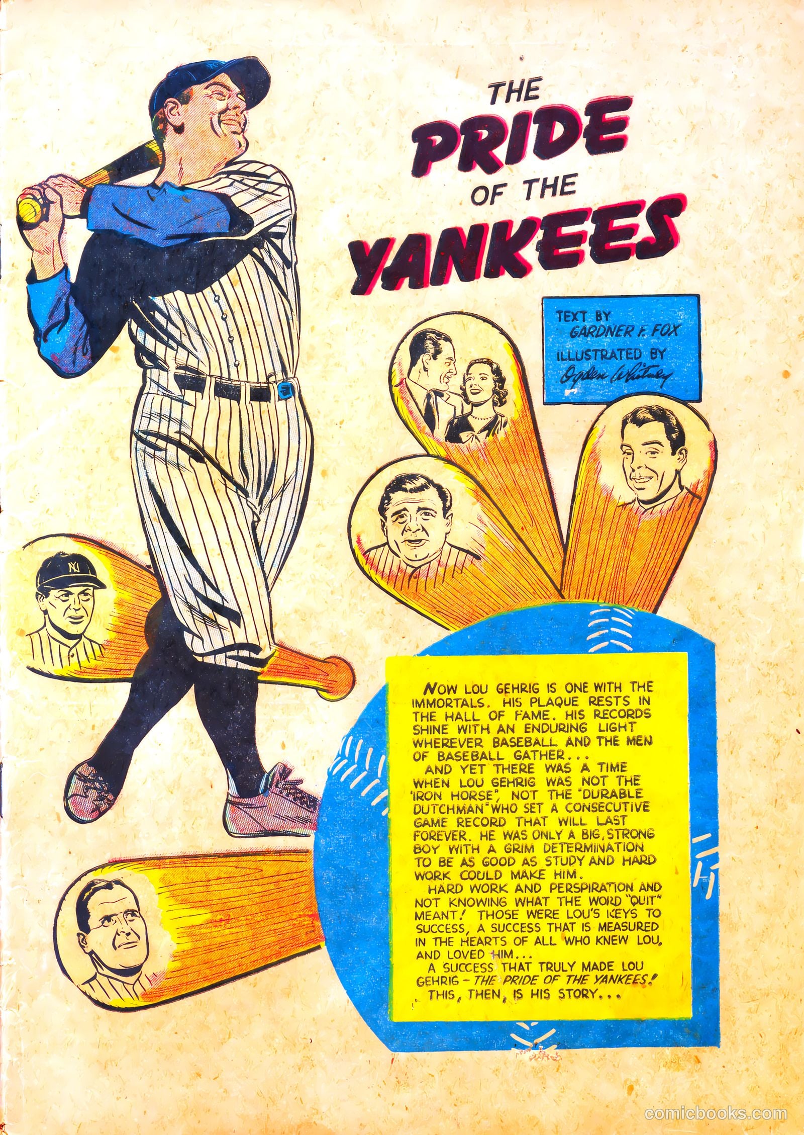 Pride of the Yankees #nn (1949) — page 3 of 36