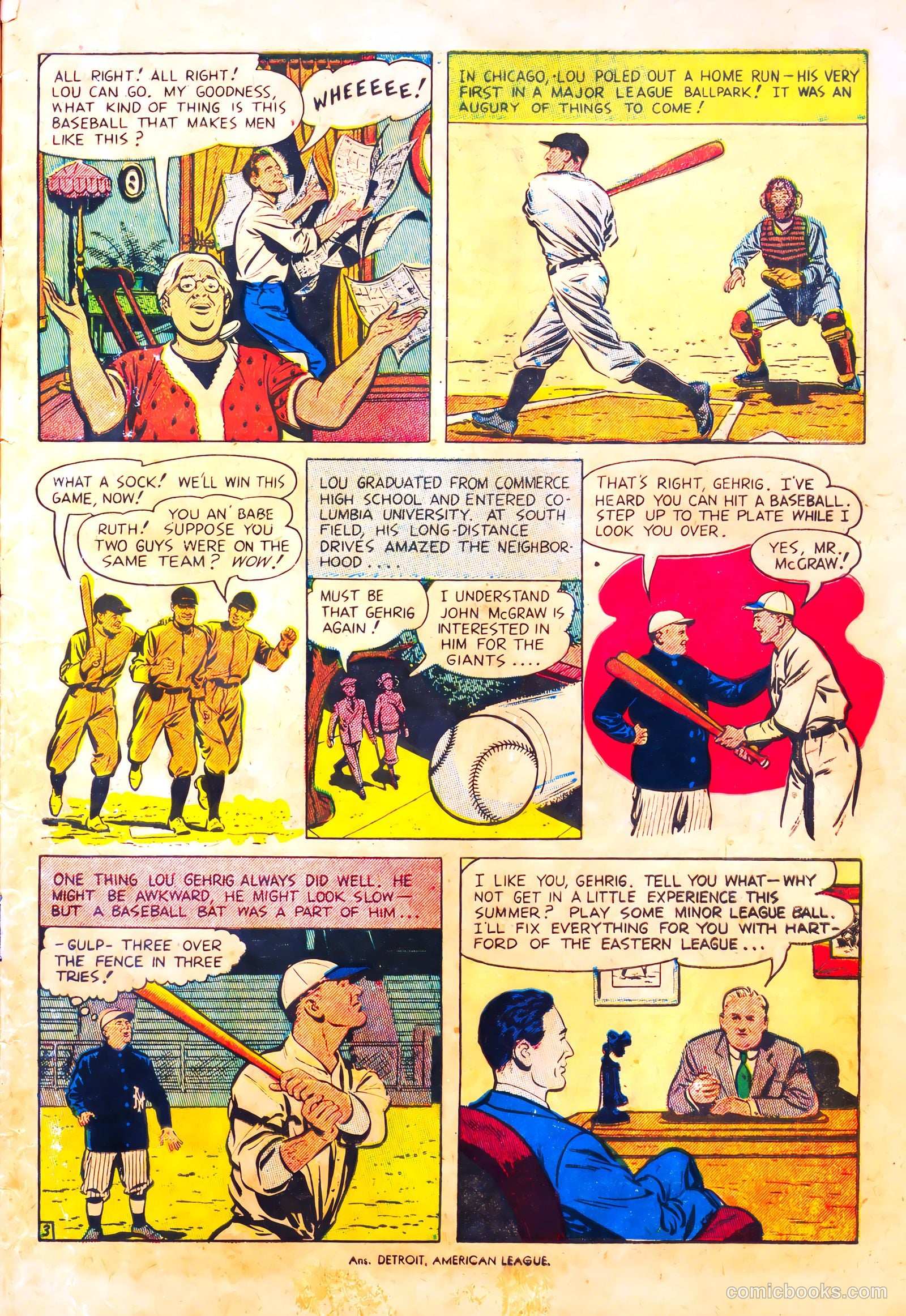 Pride of the Yankees #nn (1949) — page 5 of 36