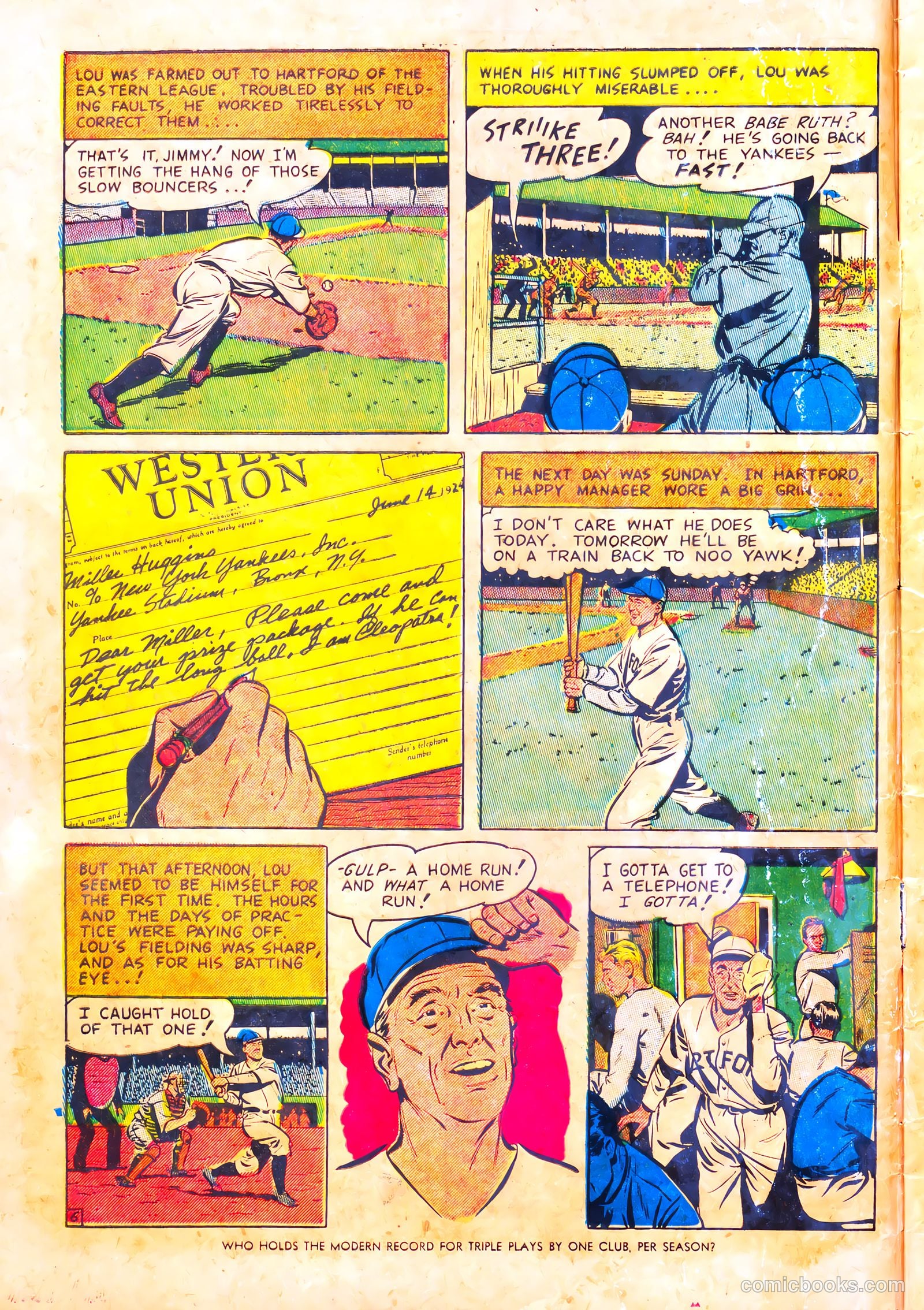 Pride of the Yankees #nn (1949) — page 8 of 36