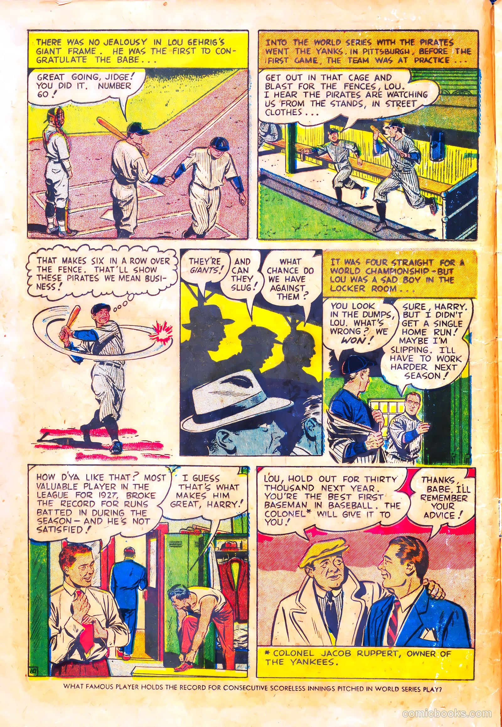 Pride of the Yankees #nn (1949) — page 12 of 36