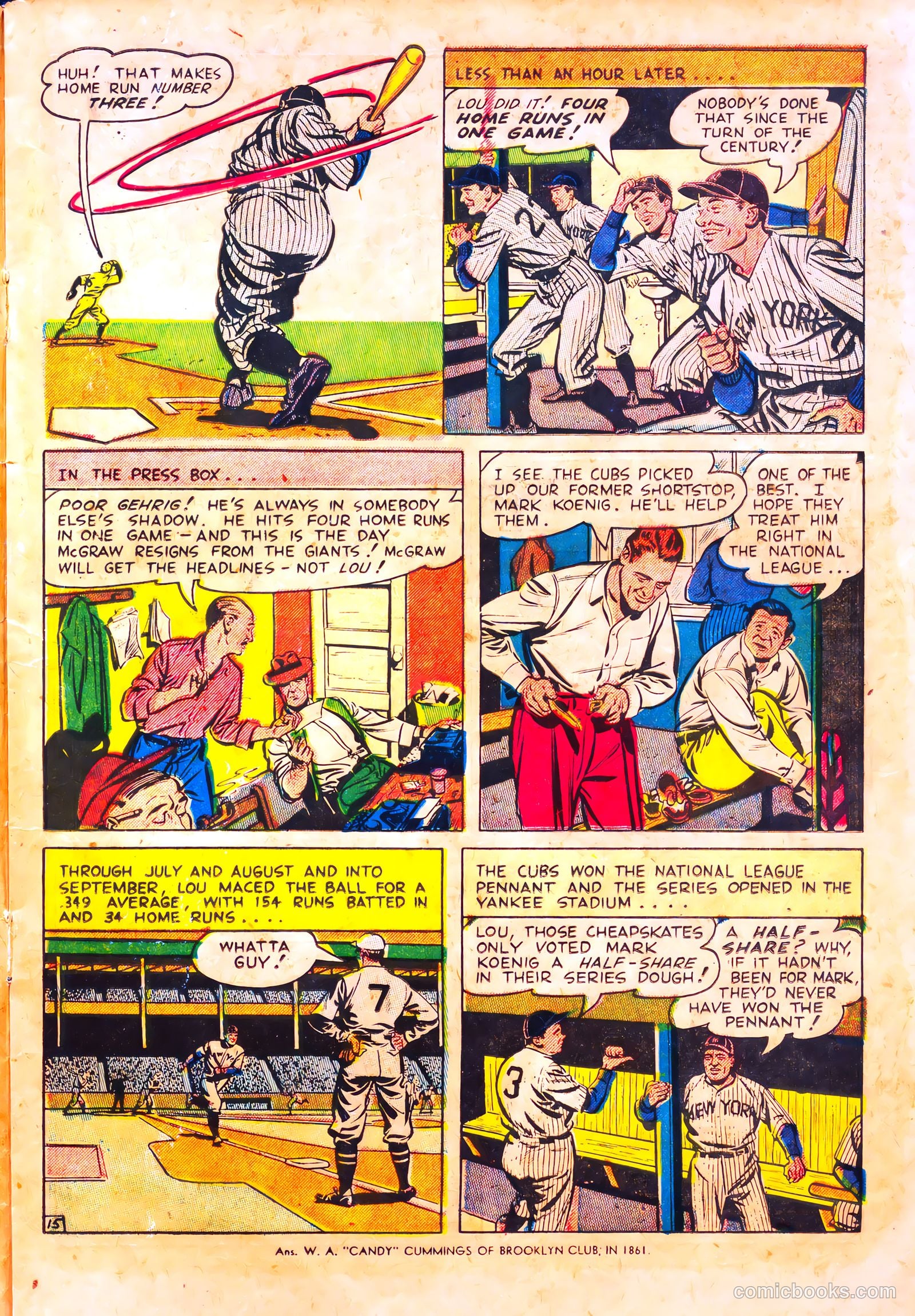Pride of the Yankees #nn (1949) — page 17 of 36