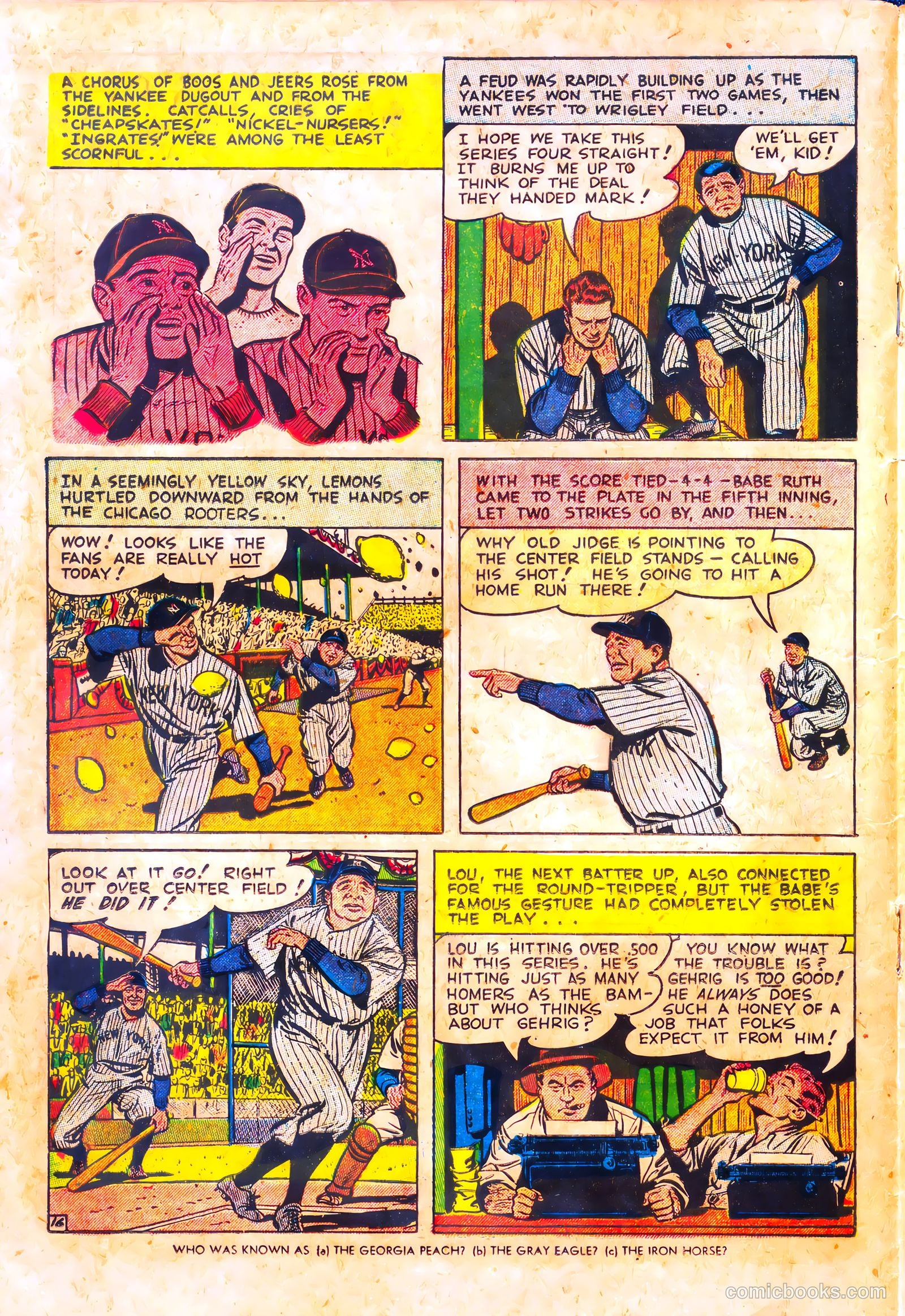 Pride of the Yankees #nn (1949) — page 18 of 36