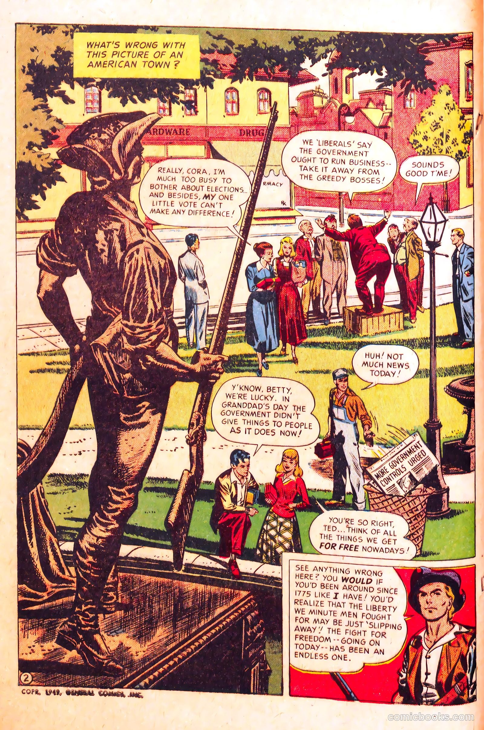 Fight for Freedom! #nn (1949) — page 2 of 16