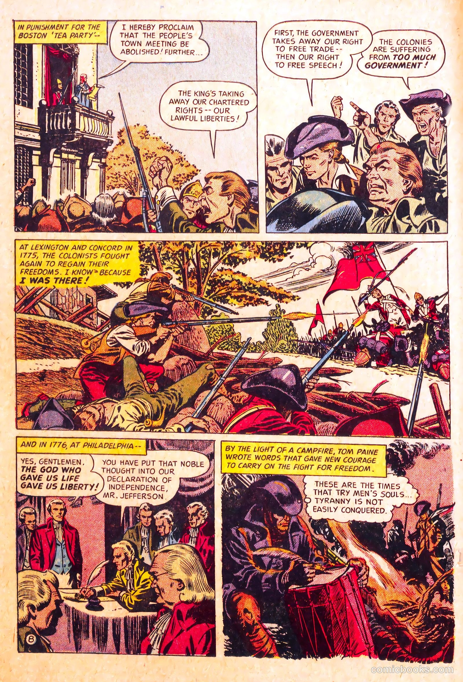 Fight for Freedom! #nn (1949) — page 8 of 16