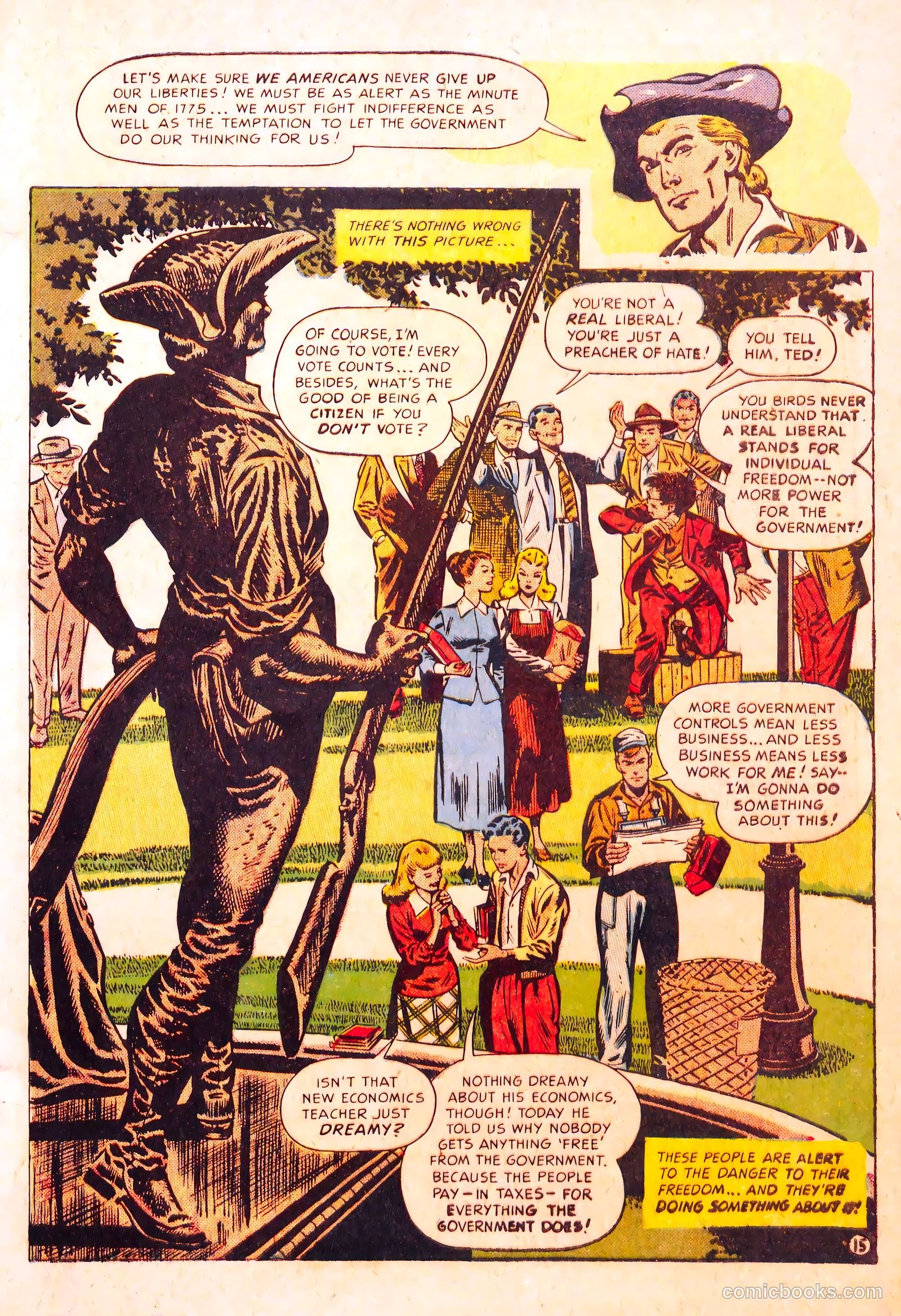 Fight for Freedom! #nn (1949) — page 15 of 16