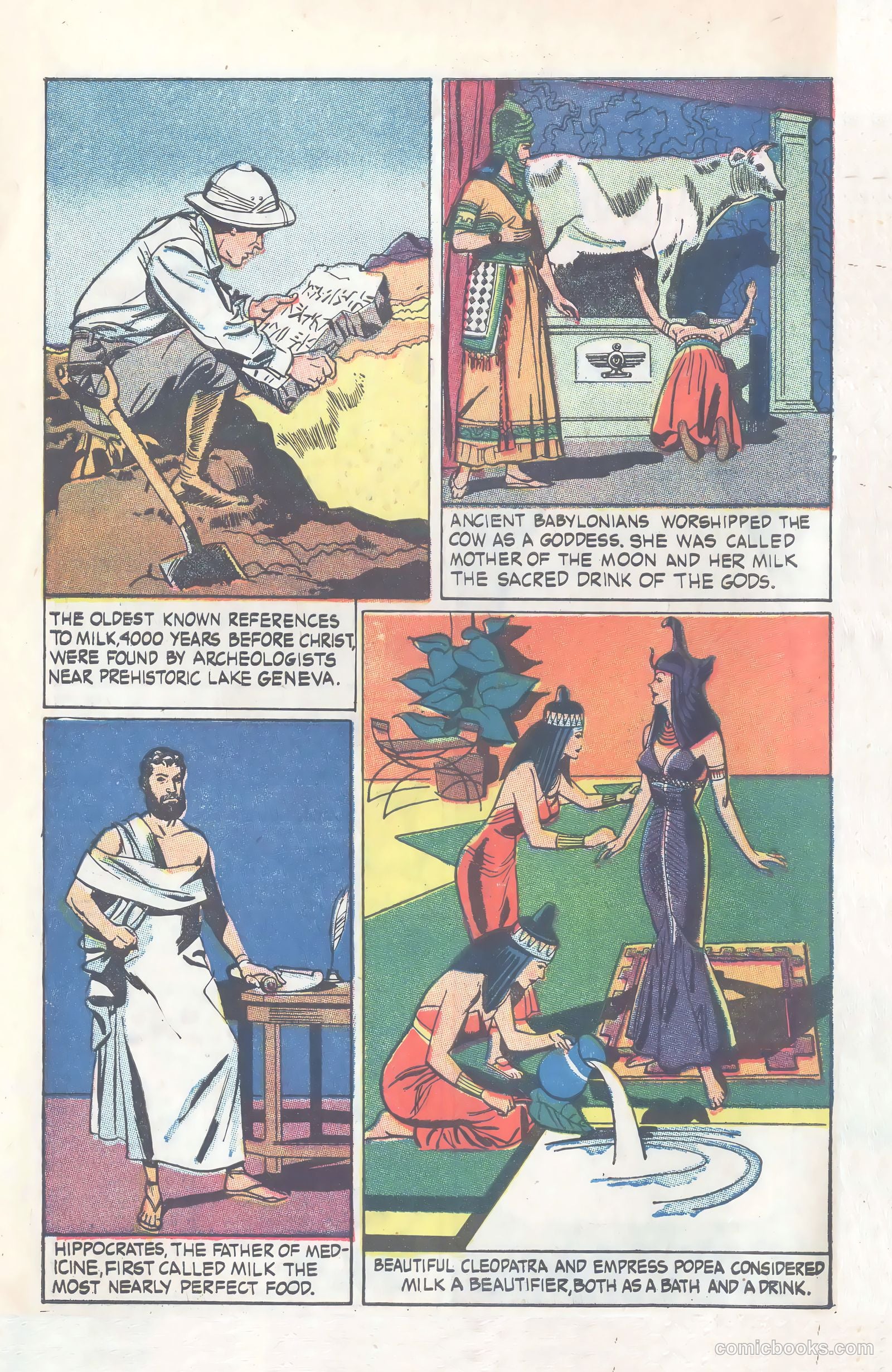 Amazing But True: Facts About Milk and Milk Protection #nn (1956) — page 4 of 16