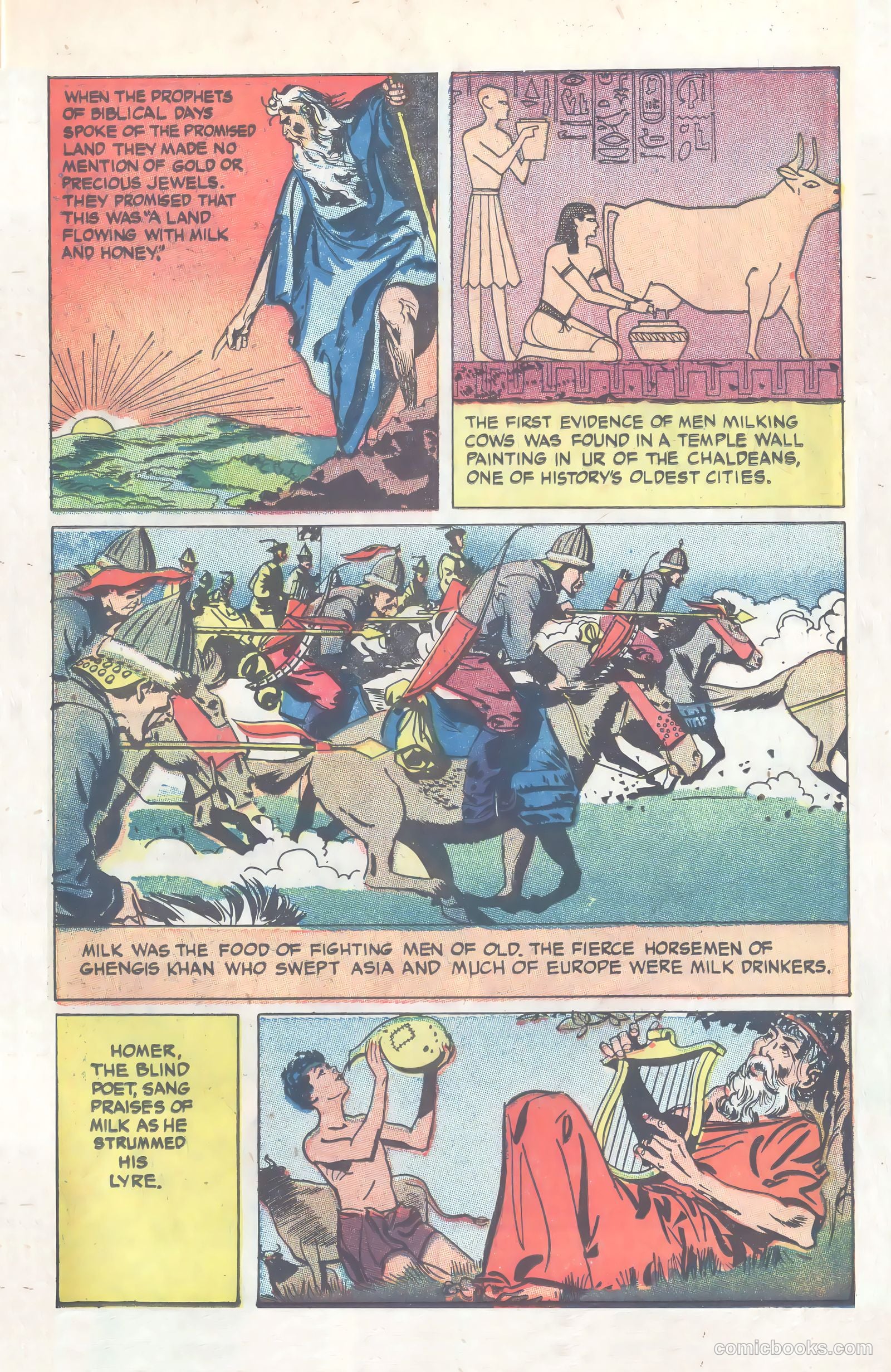 Amazing But True: Facts About Milk and Milk Protection #nn (1956) — page 5 of 16