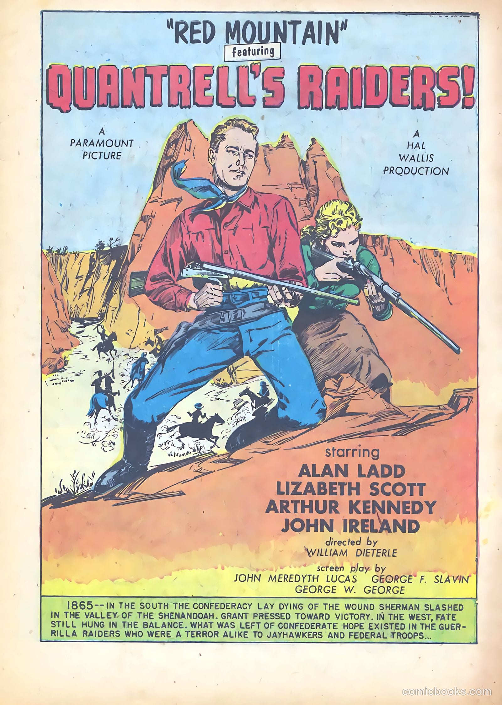 Red Mountain Featuring Quantrell's Raiders #nn (1952) — page 3 of 36