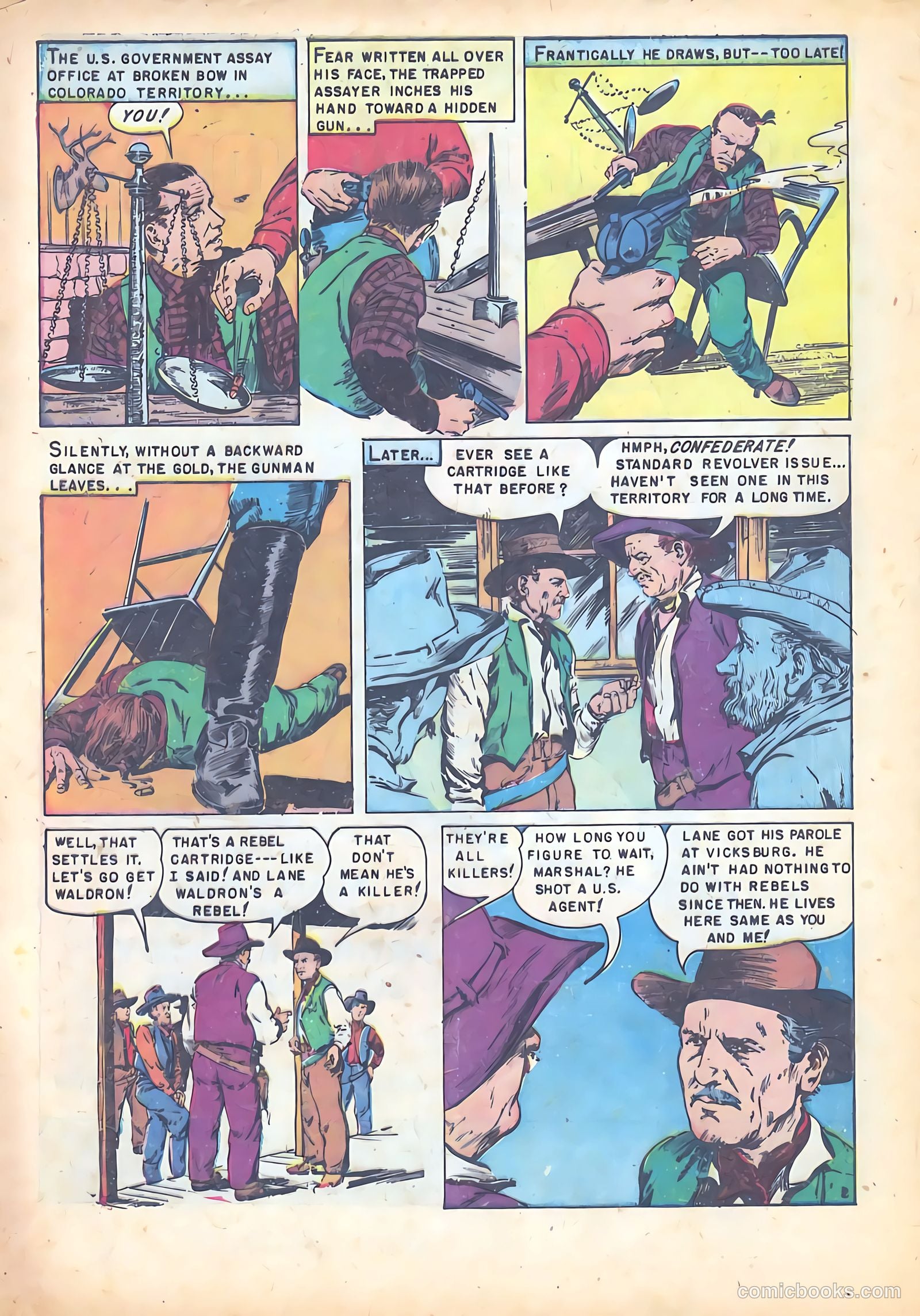 Red Mountain Featuring Quantrell's Raiders #nn (1952) — page 4 of 36