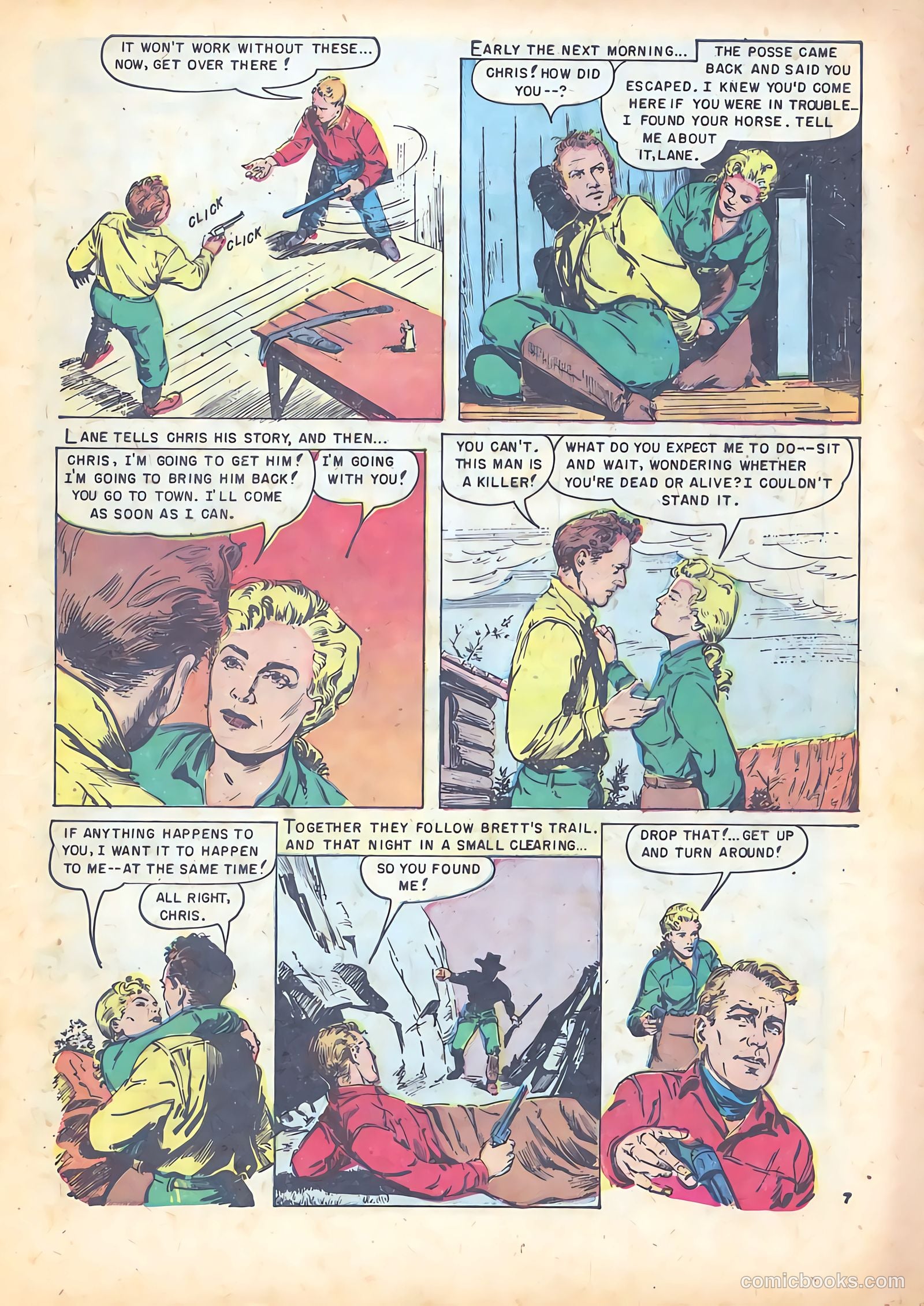 Red Mountain Featuring Quantrell's Raiders #nn (1952) — page 9 of 36