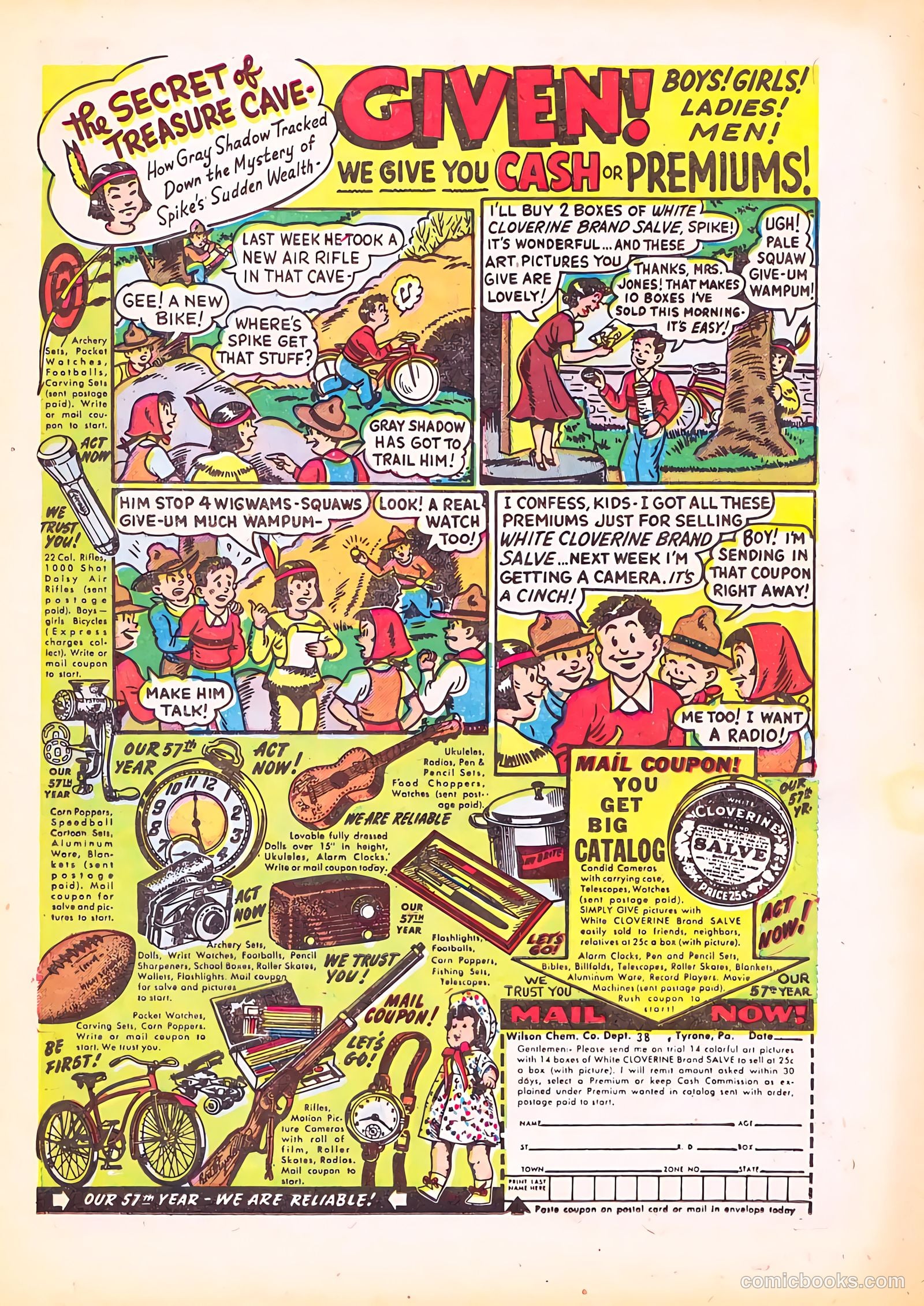 Red Mountain Featuring Quantrell's Raiders #nn (1952) — page 11 of 36