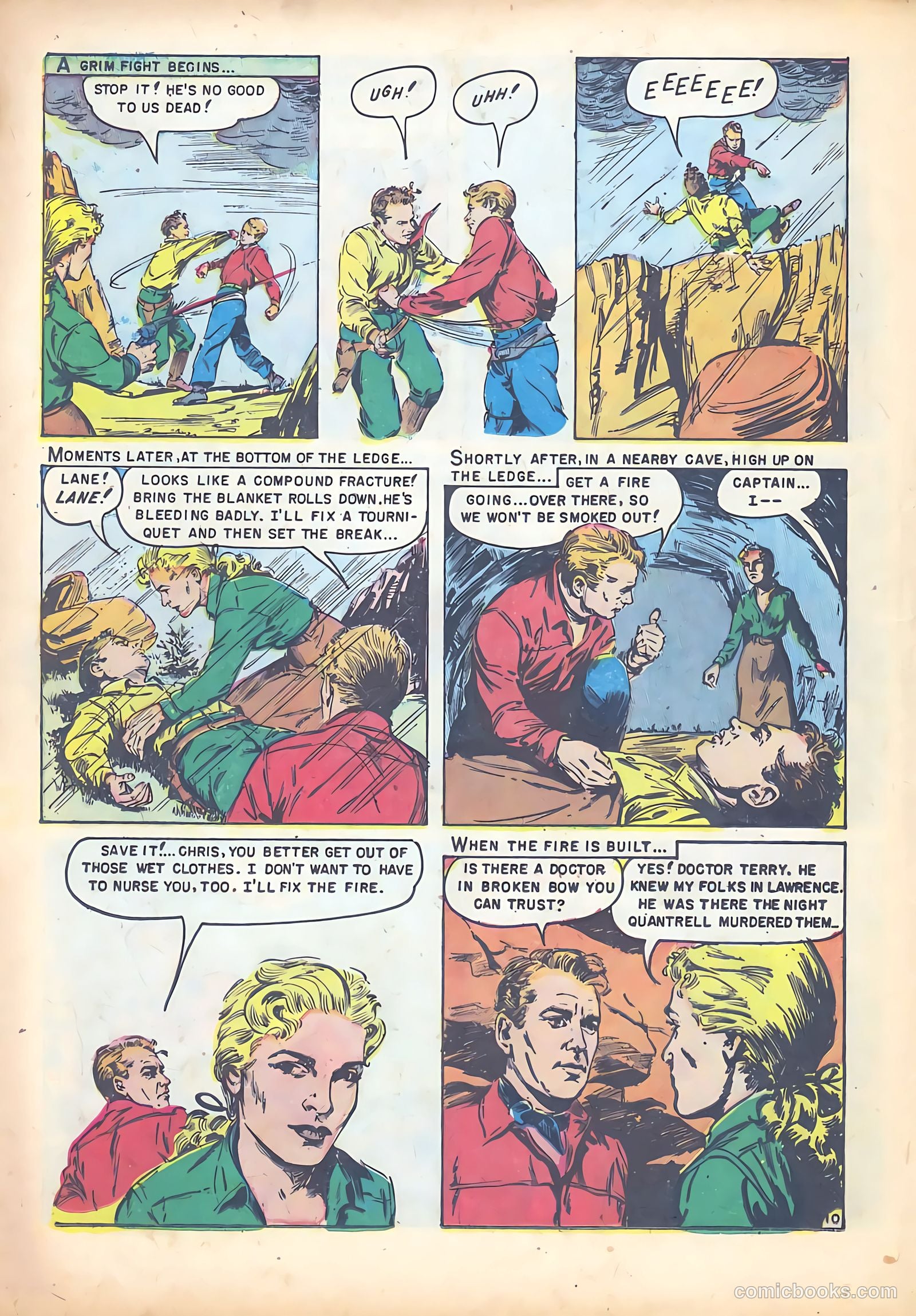 Red Mountain Featuring Quantrell's Raiders #nn (1952) — page 14 of 36
