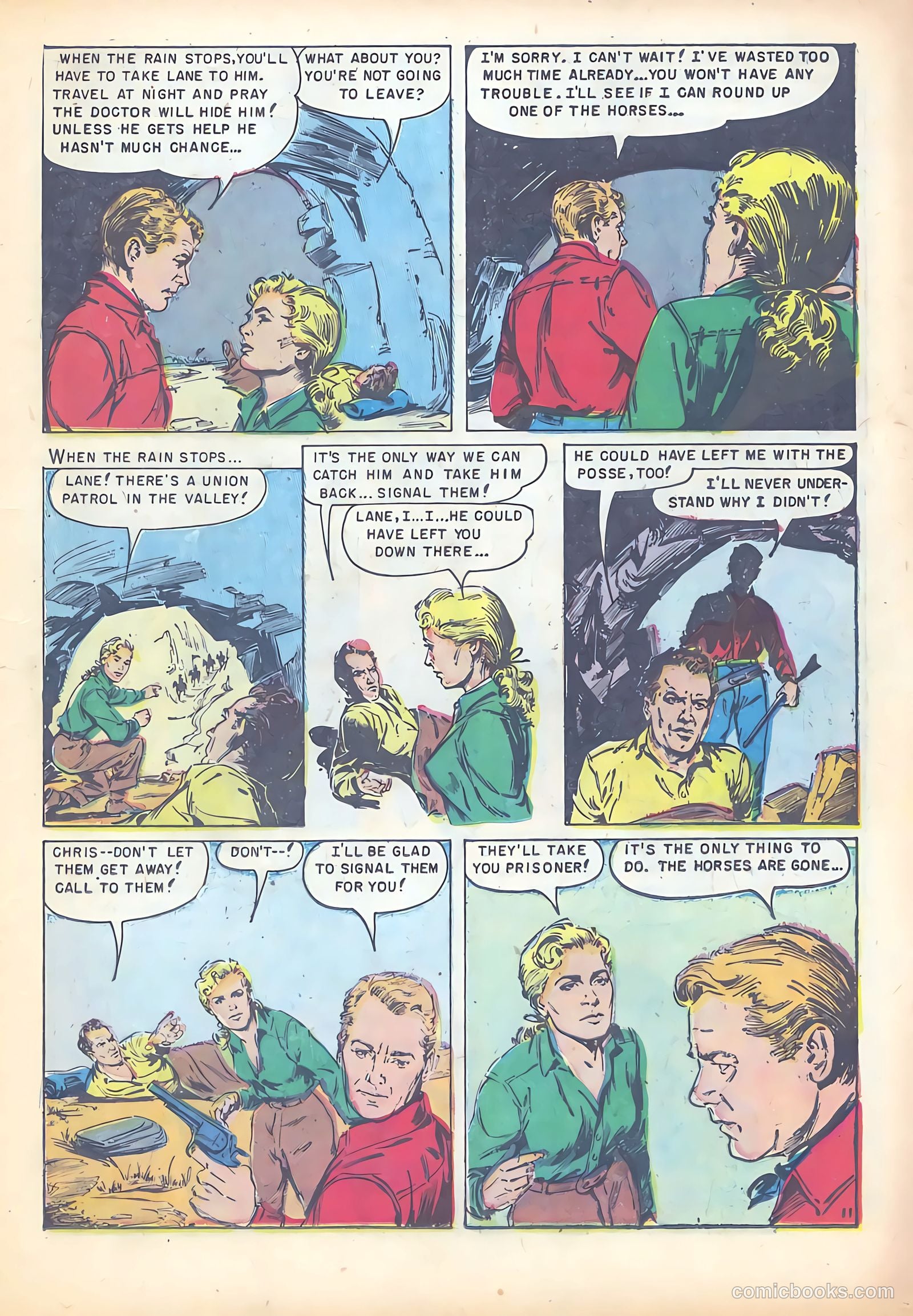 Red Mountain Featuring Quantrell's Raiders #nn (1952) — page 15 of 36