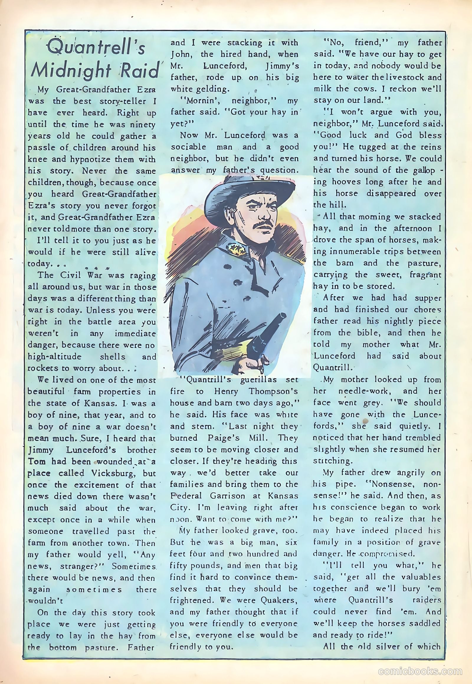 Red Mountain Featuring Quantrell's Raiders #nn (1952) — page 18 of 36