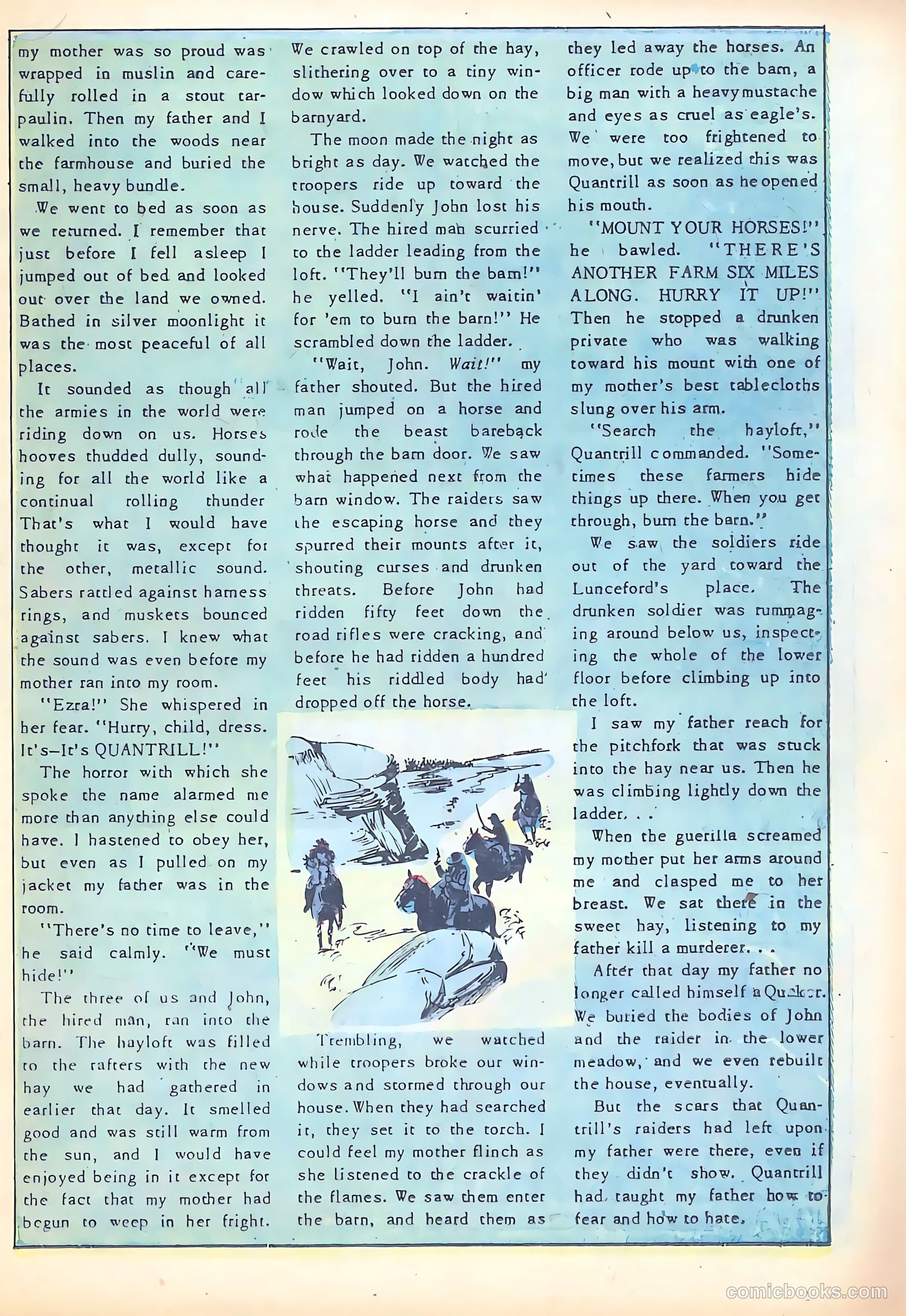 Red Mountain Featuring Quantrell's Raiders #nn (1952) — page 19 of 36