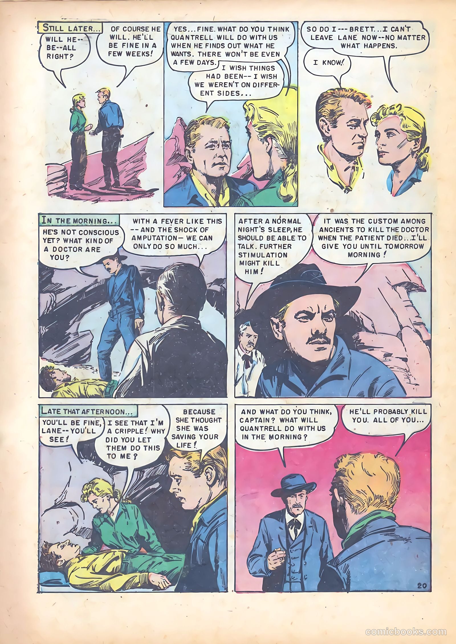 Red Mountain Featuring Quantrell's Raiders #nn (1952) — page 28 of 36