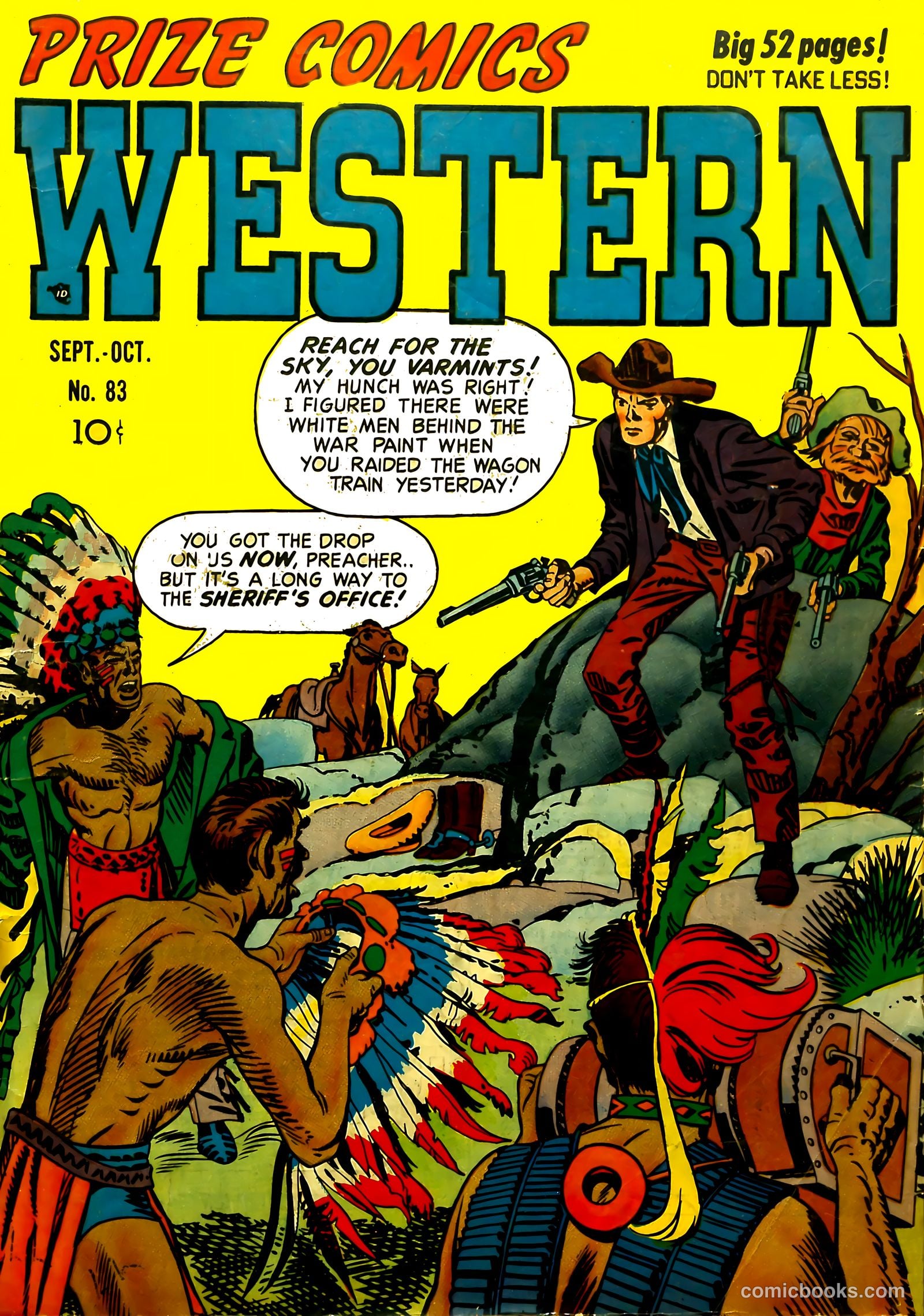 Prize Comics Western #83
