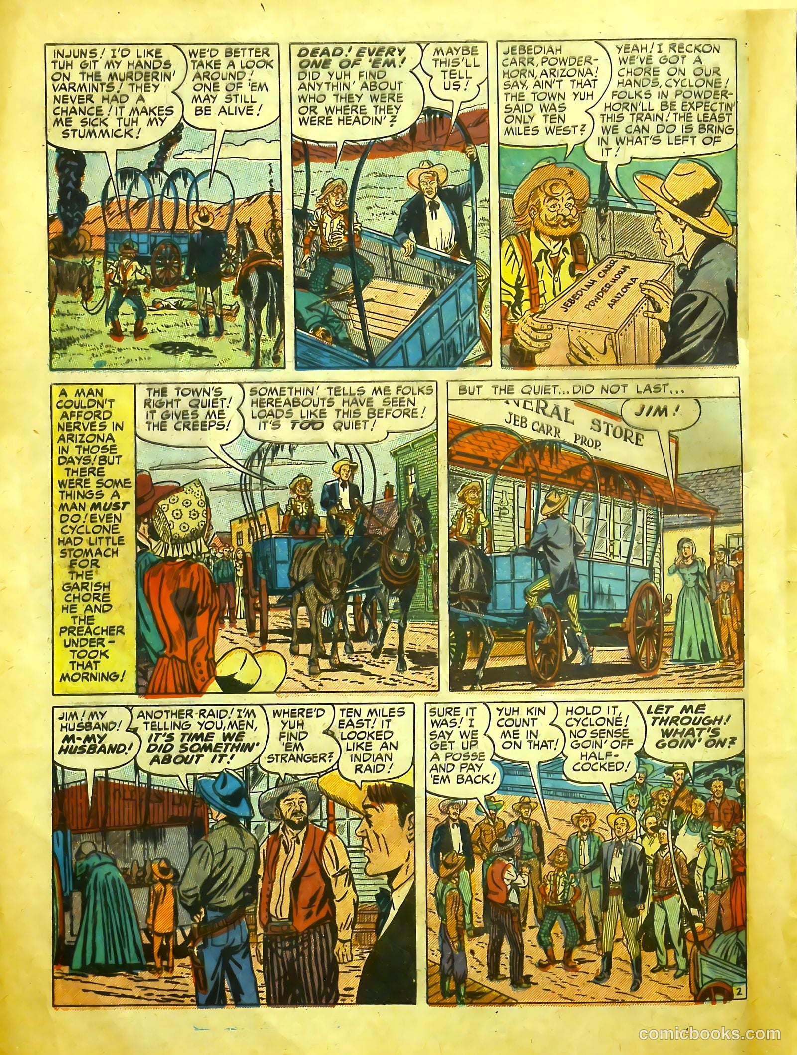 Prize Comics Western #83 (1950) — page 4 of 53