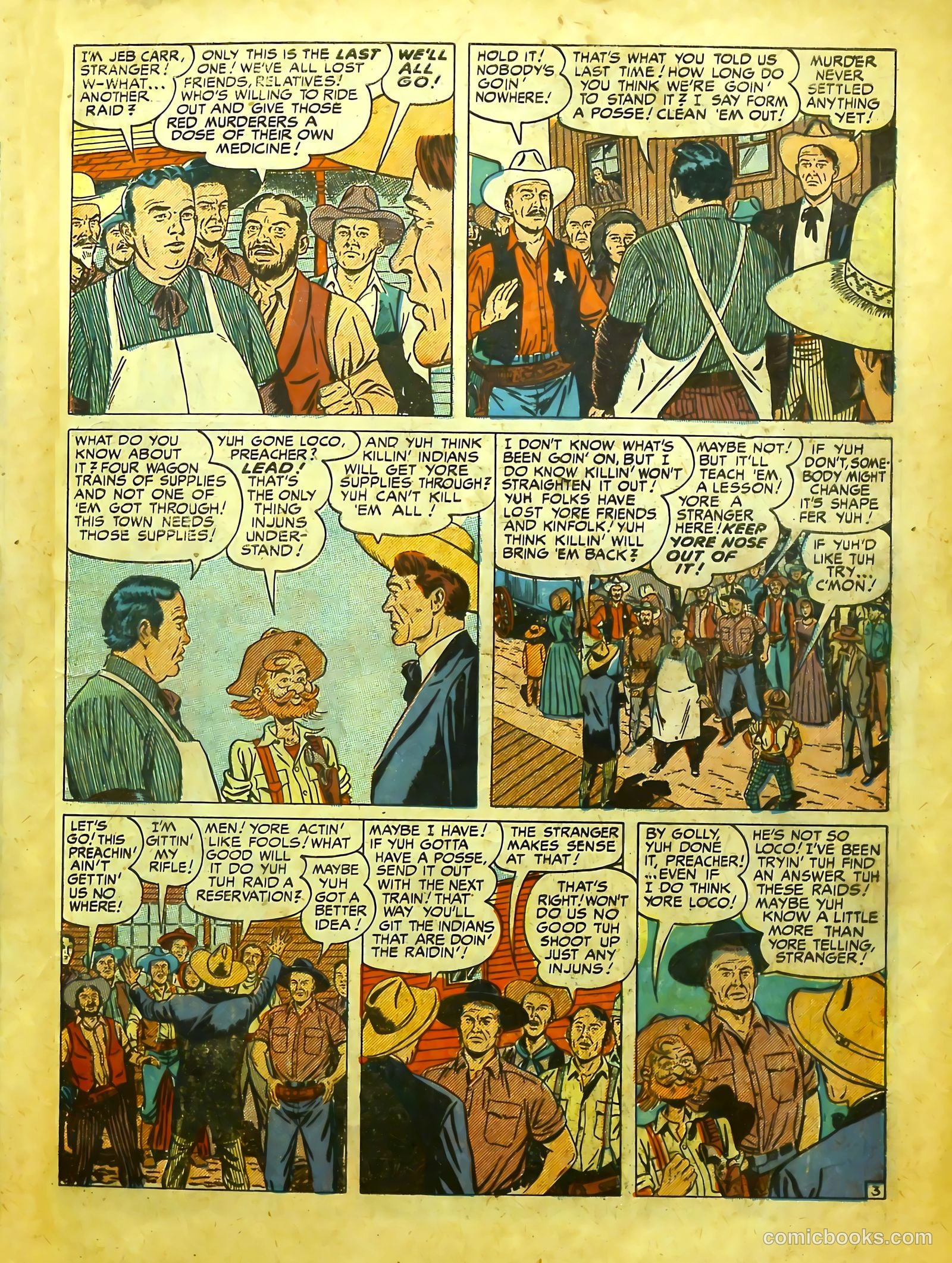 Prize Comics Western #83 (1950) — page 5 of 53