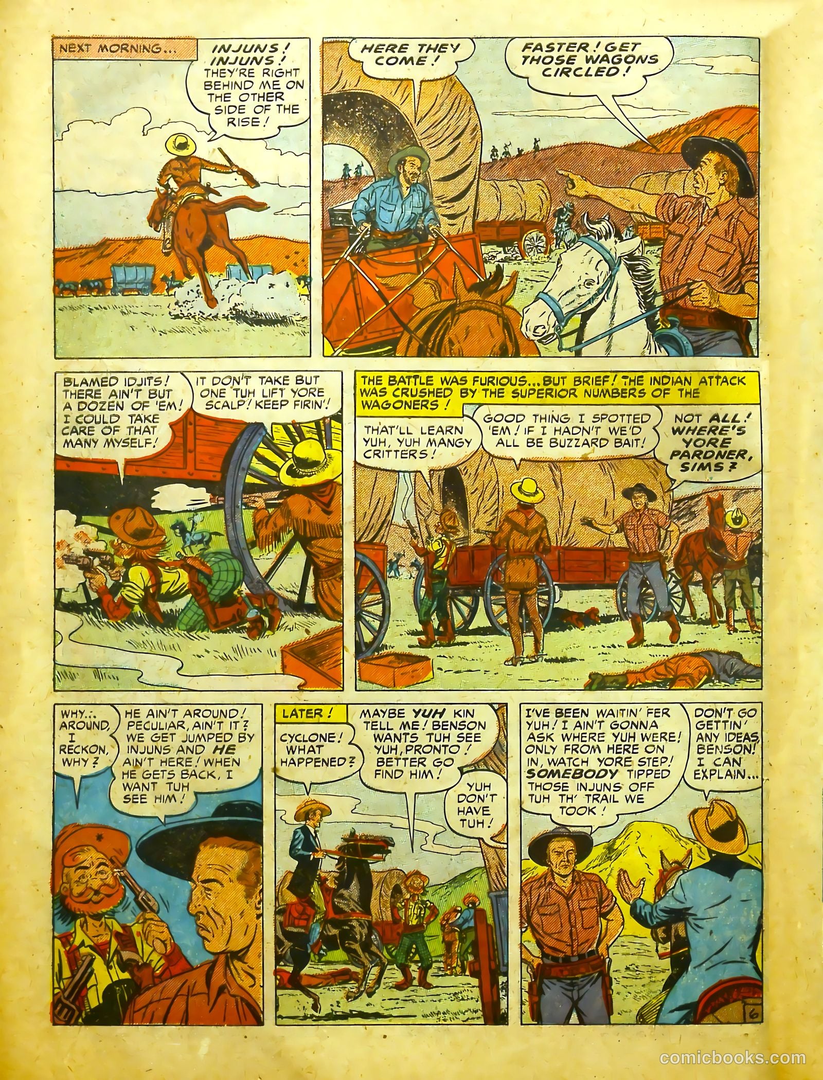Prize Comics Western #83 (1950) — page 8 of 53