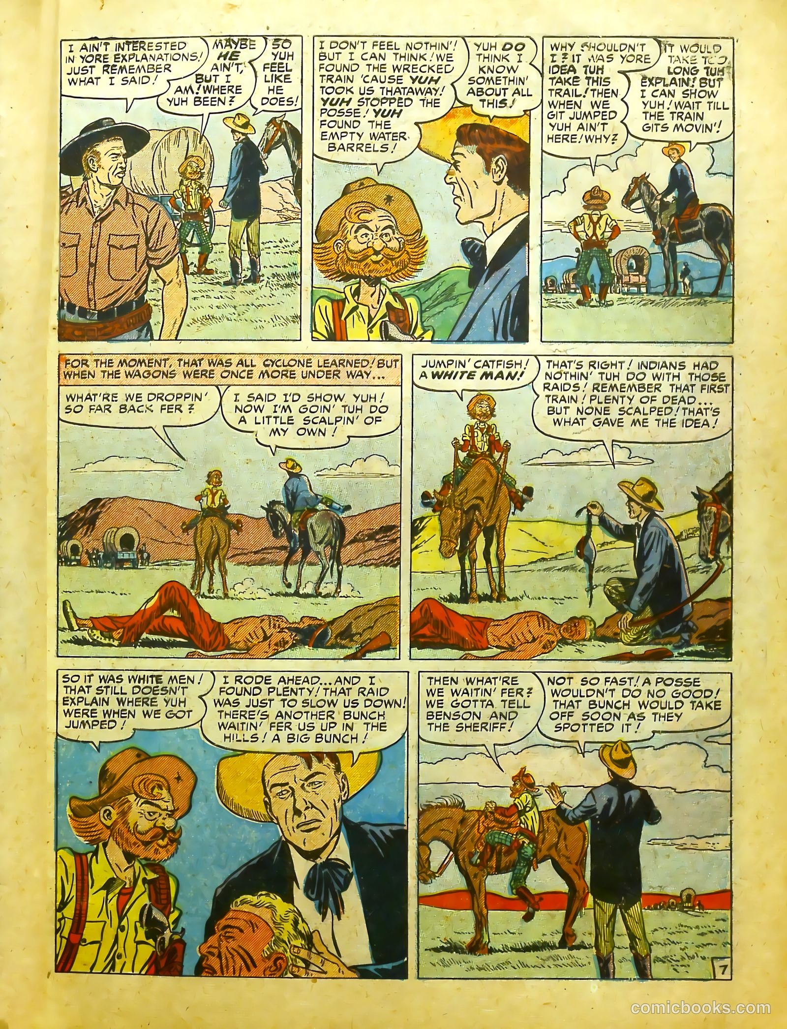 Prize Comics Western #83 (1950) — page 9 of 53