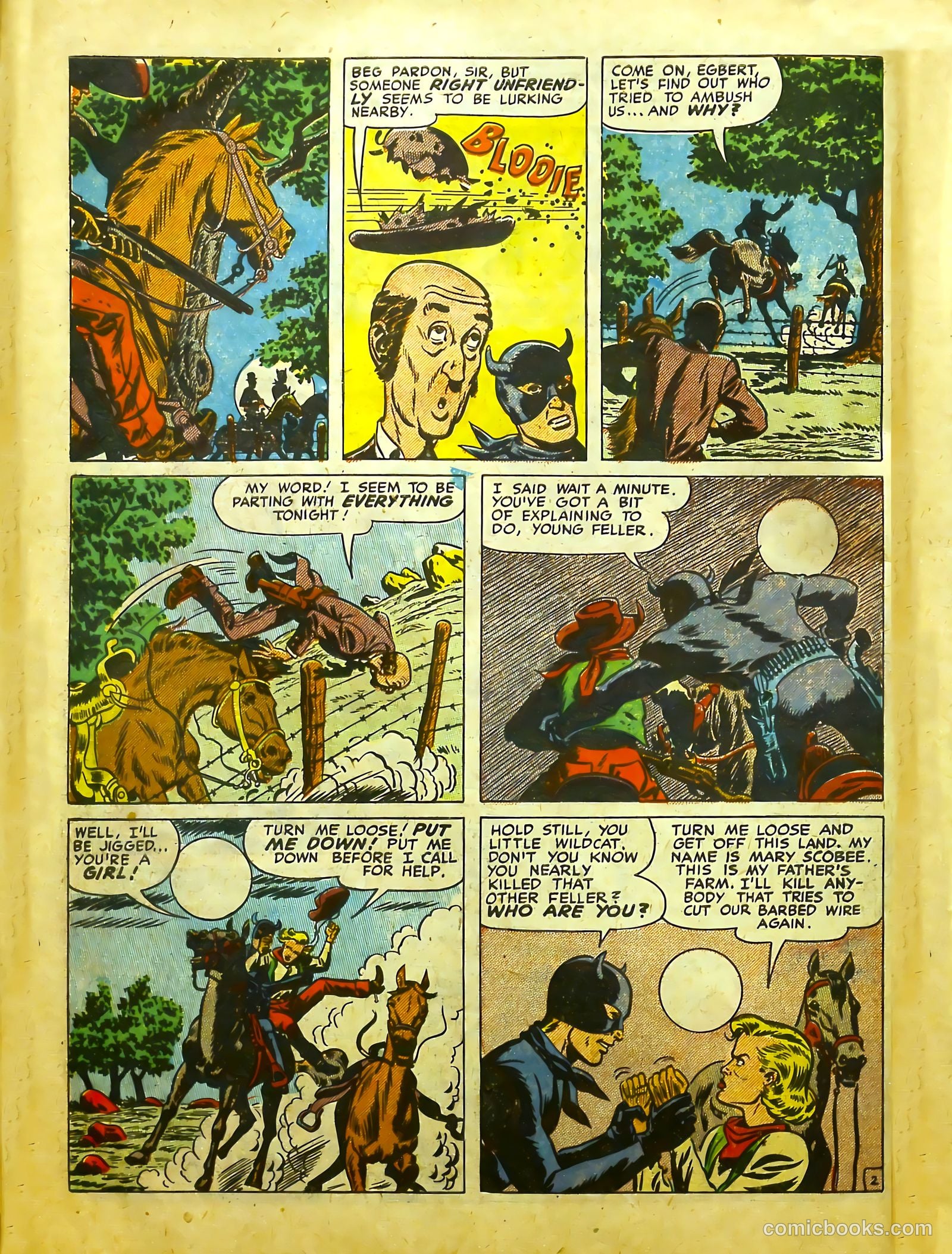 Prize Comics Western #83 (1950) — page 14 of 53