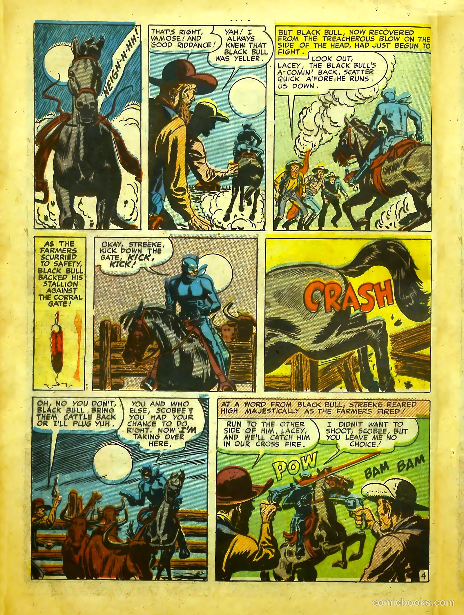 Prize Comics Western #83 (1950) — page 16 of 53