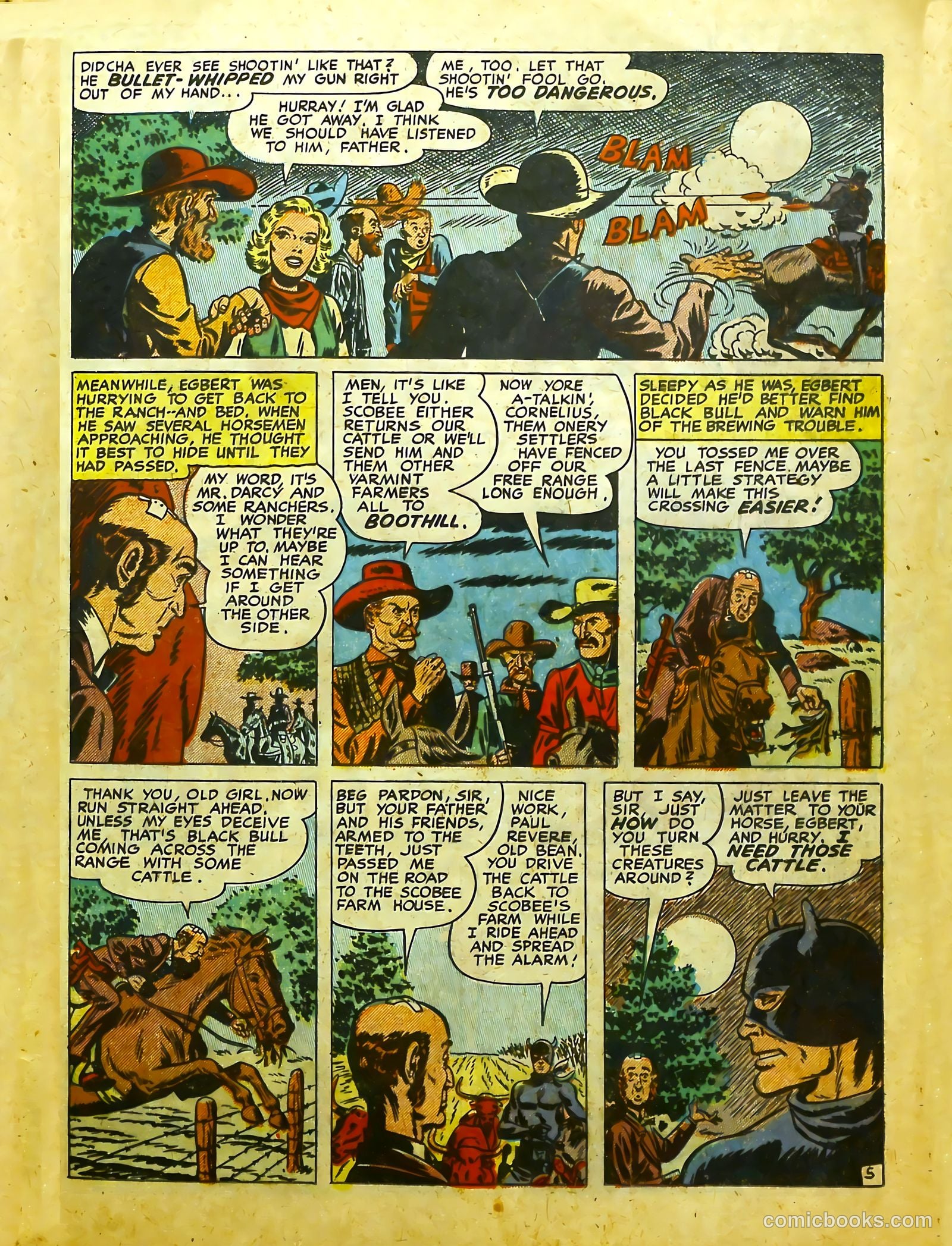 Prize Comics Western #83 (1950) — page 17 of 53