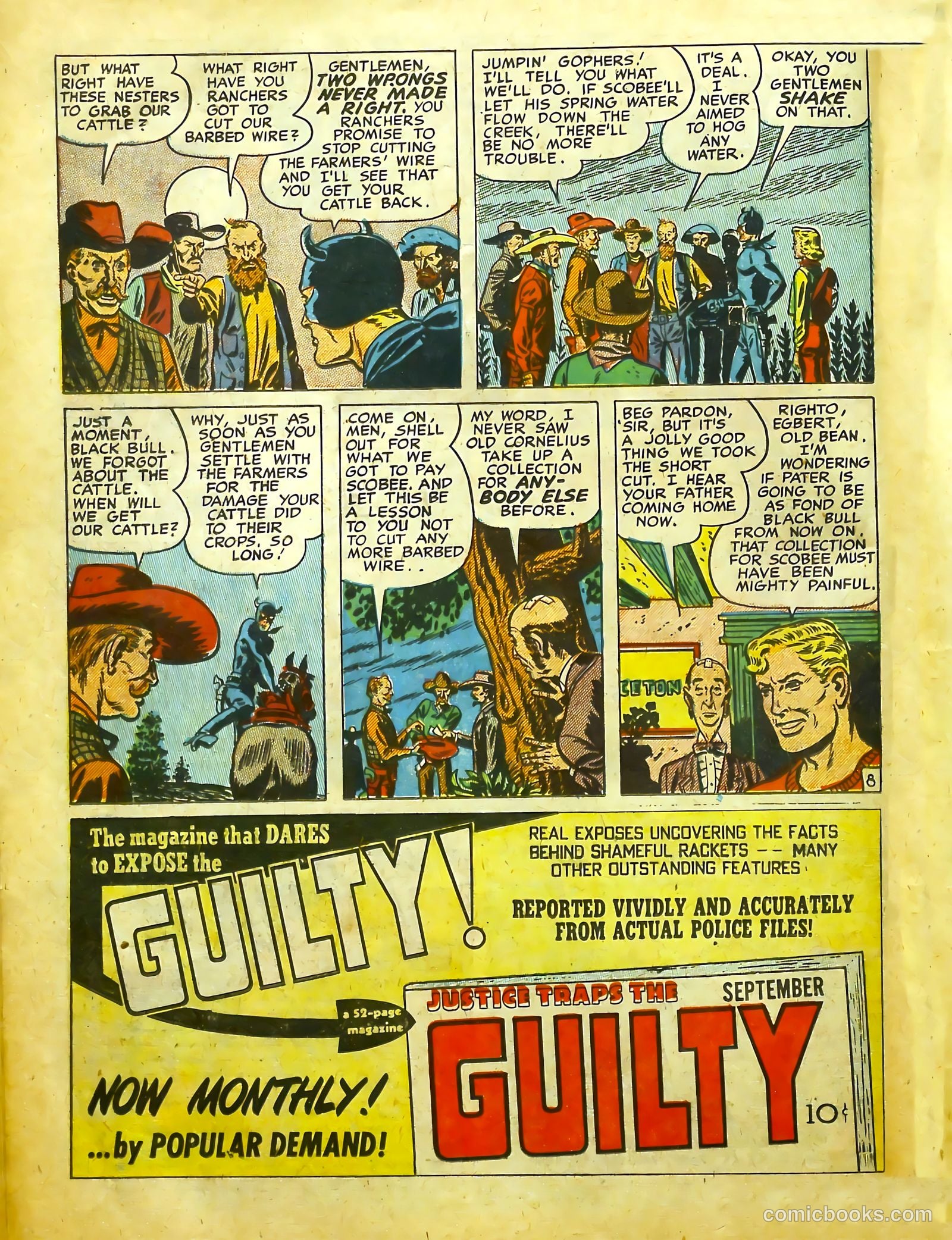 Prize Comics Western #83 (1950) — page 20 of 53