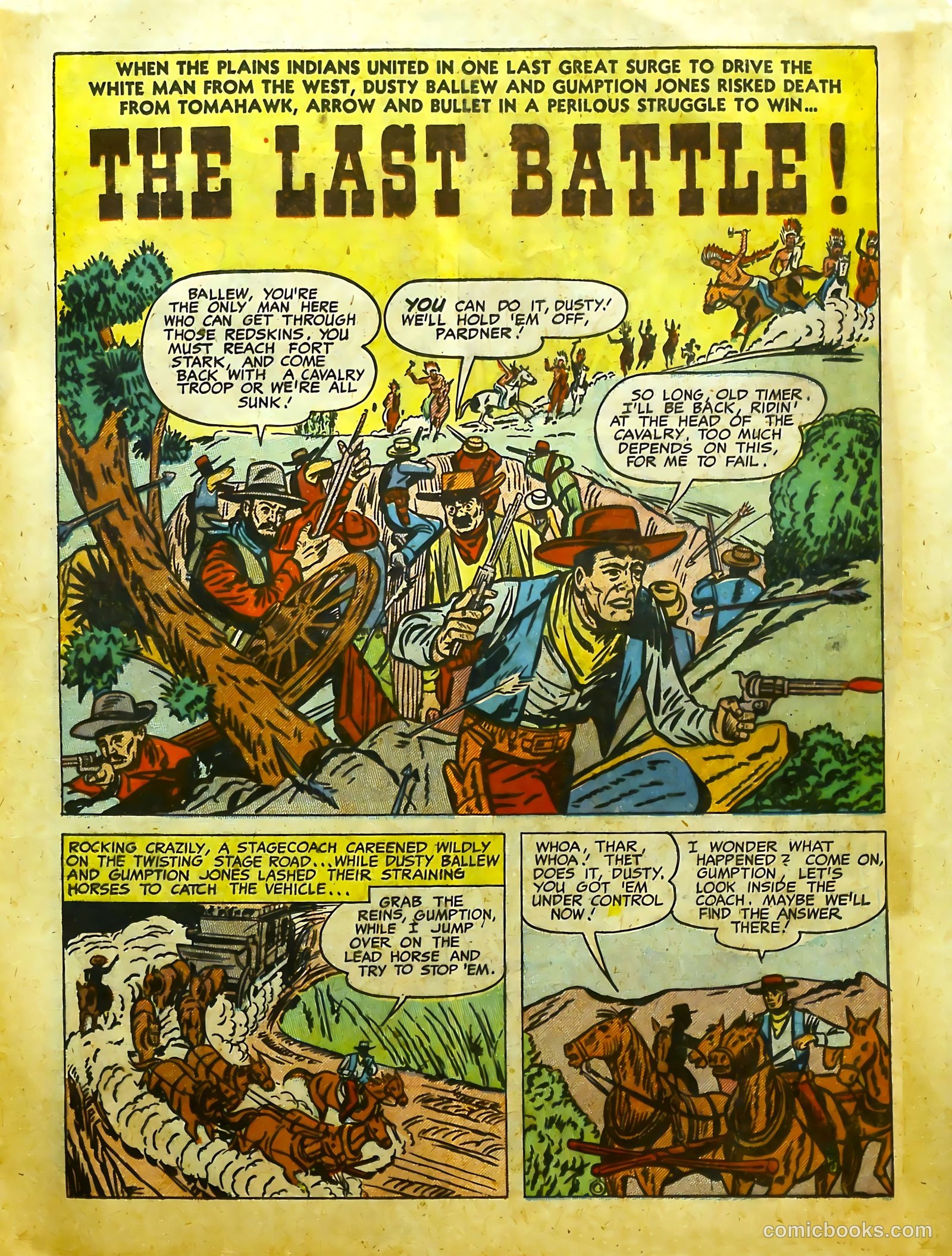 Prize Comics Western #83 (1950) — page 23 of 53