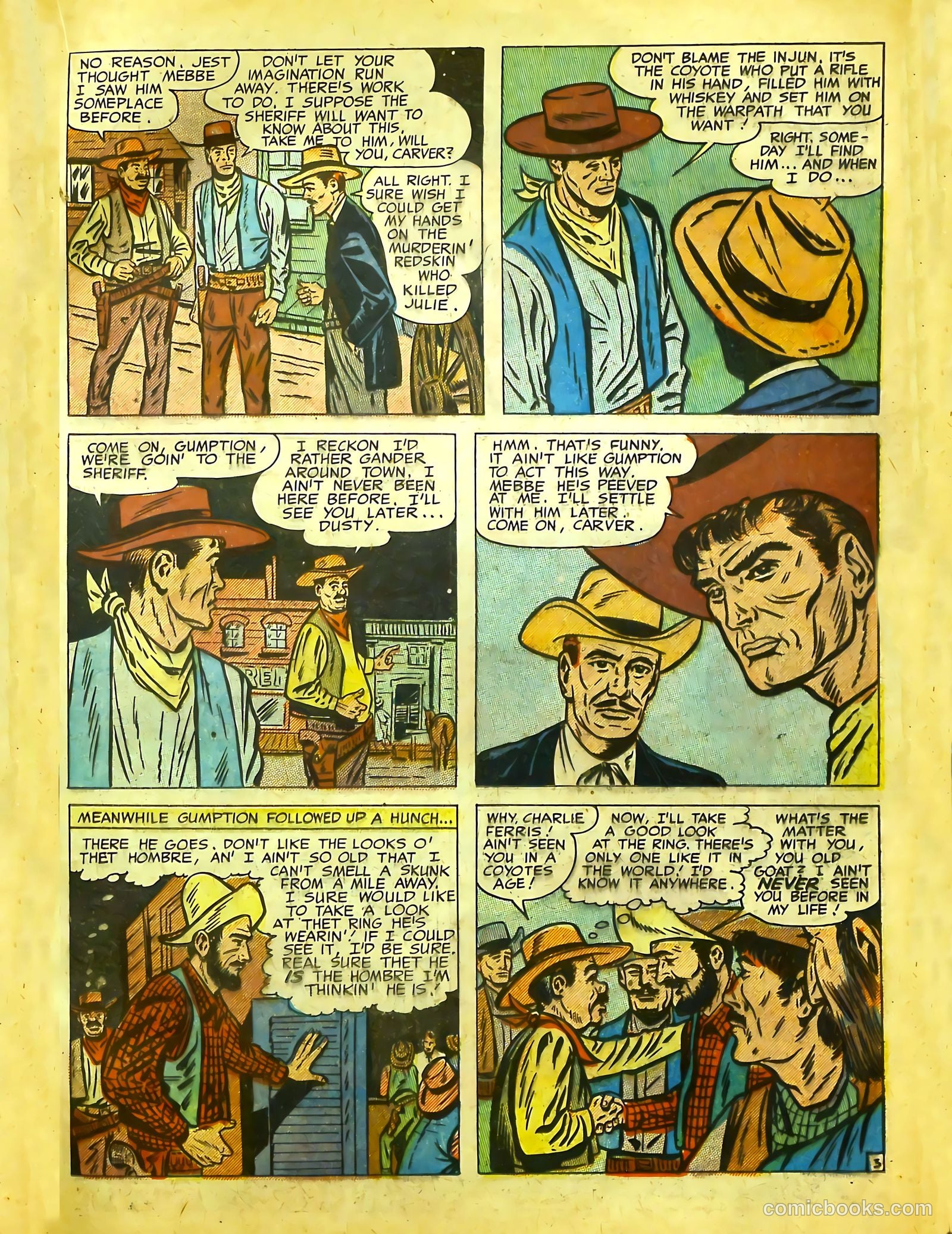 Prize Comics Western #83 (1950) — page 25 of 53